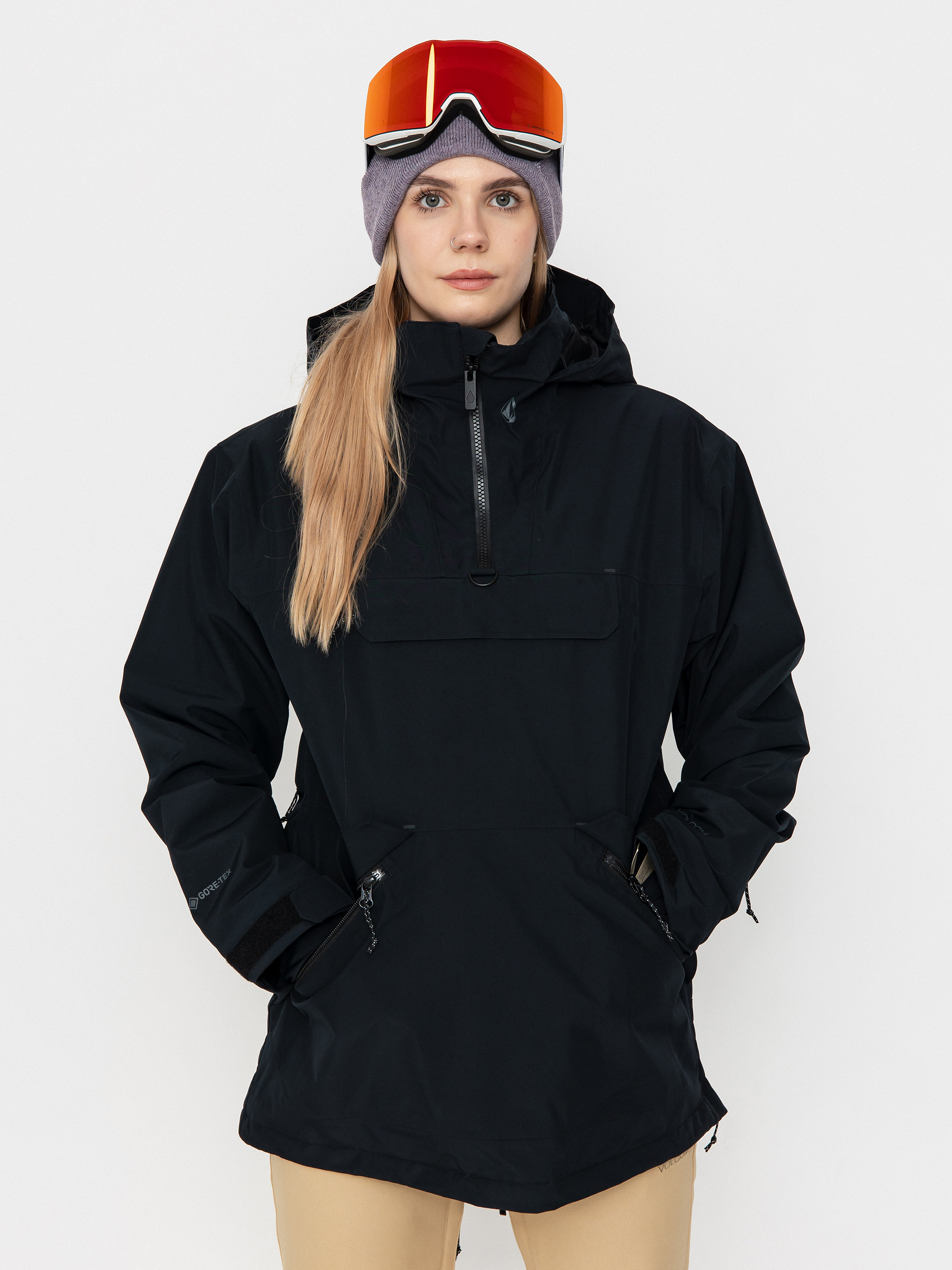 Snowboard dzseki Volcom Fern Ins Gore Pullover Wmn (black)