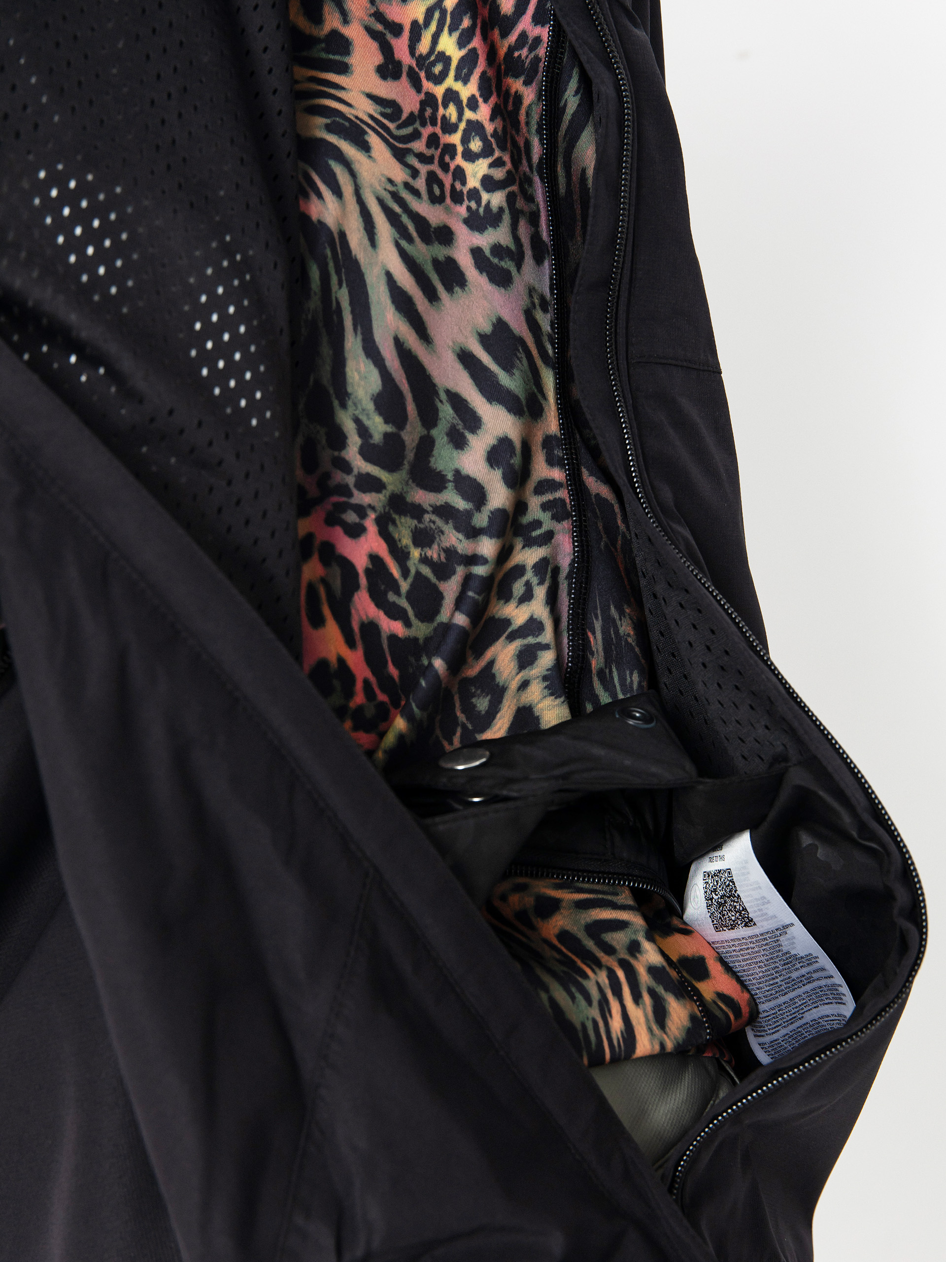 Női Snowboard dzseki Volcom Ashfield Pullover (black)