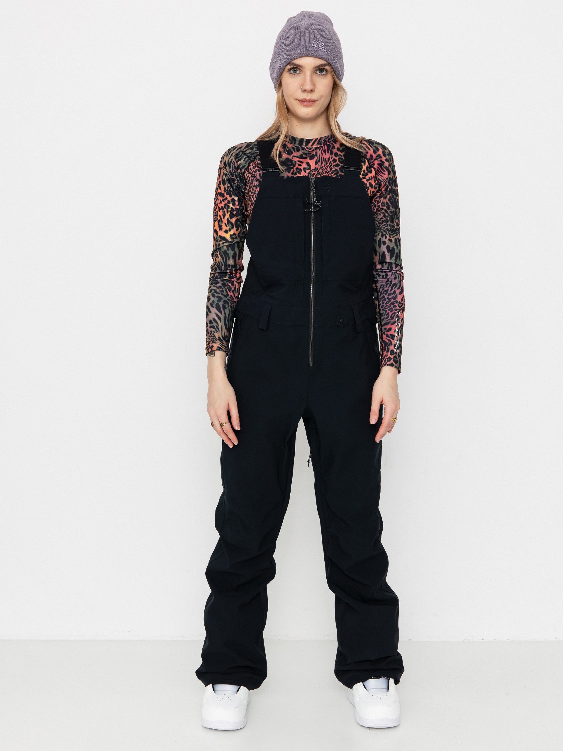 Snowboard nadrág Volcom Swift Bib Overall Wmn (black)