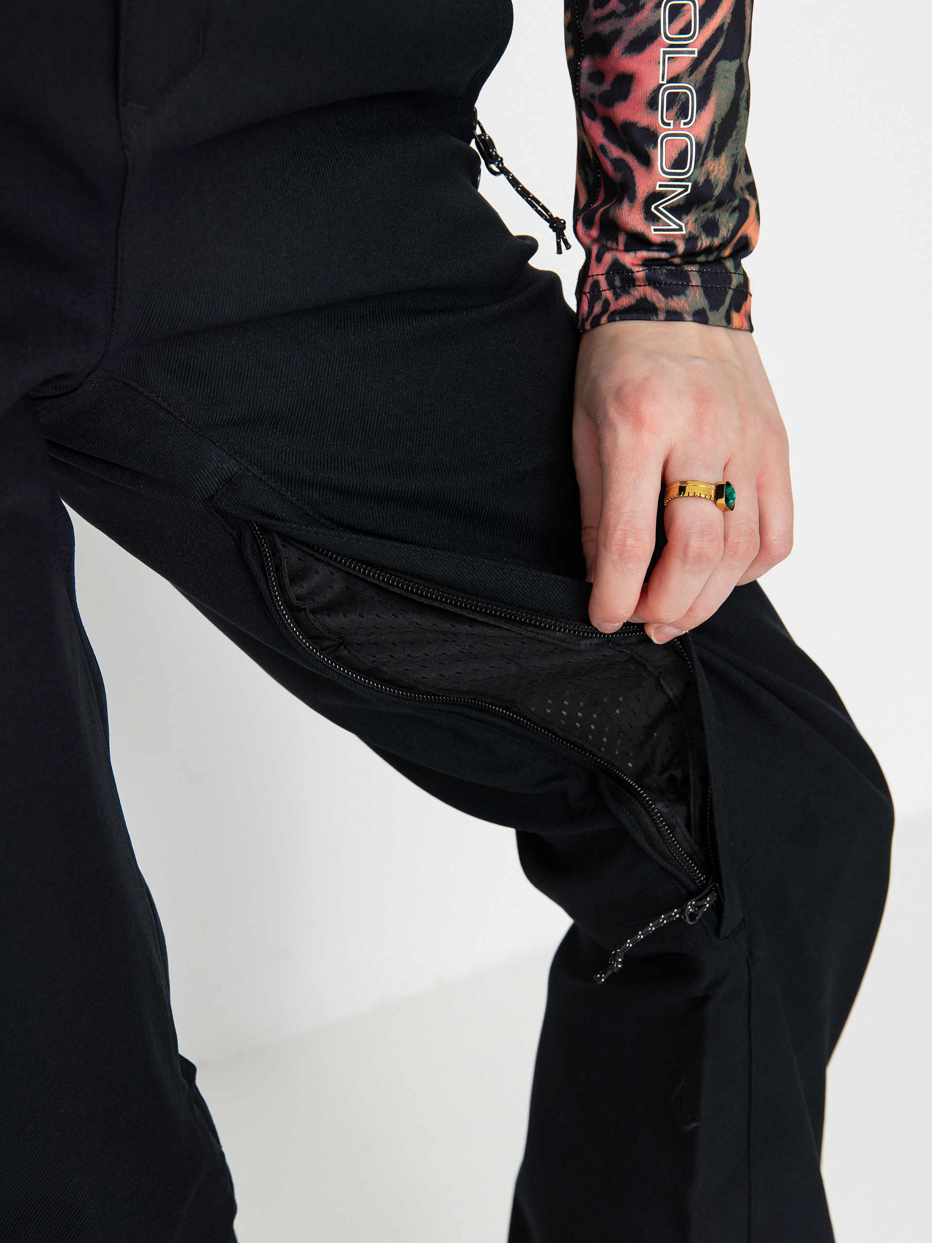 Női Snowboard nadrág Volcom Genus Stretch (black)