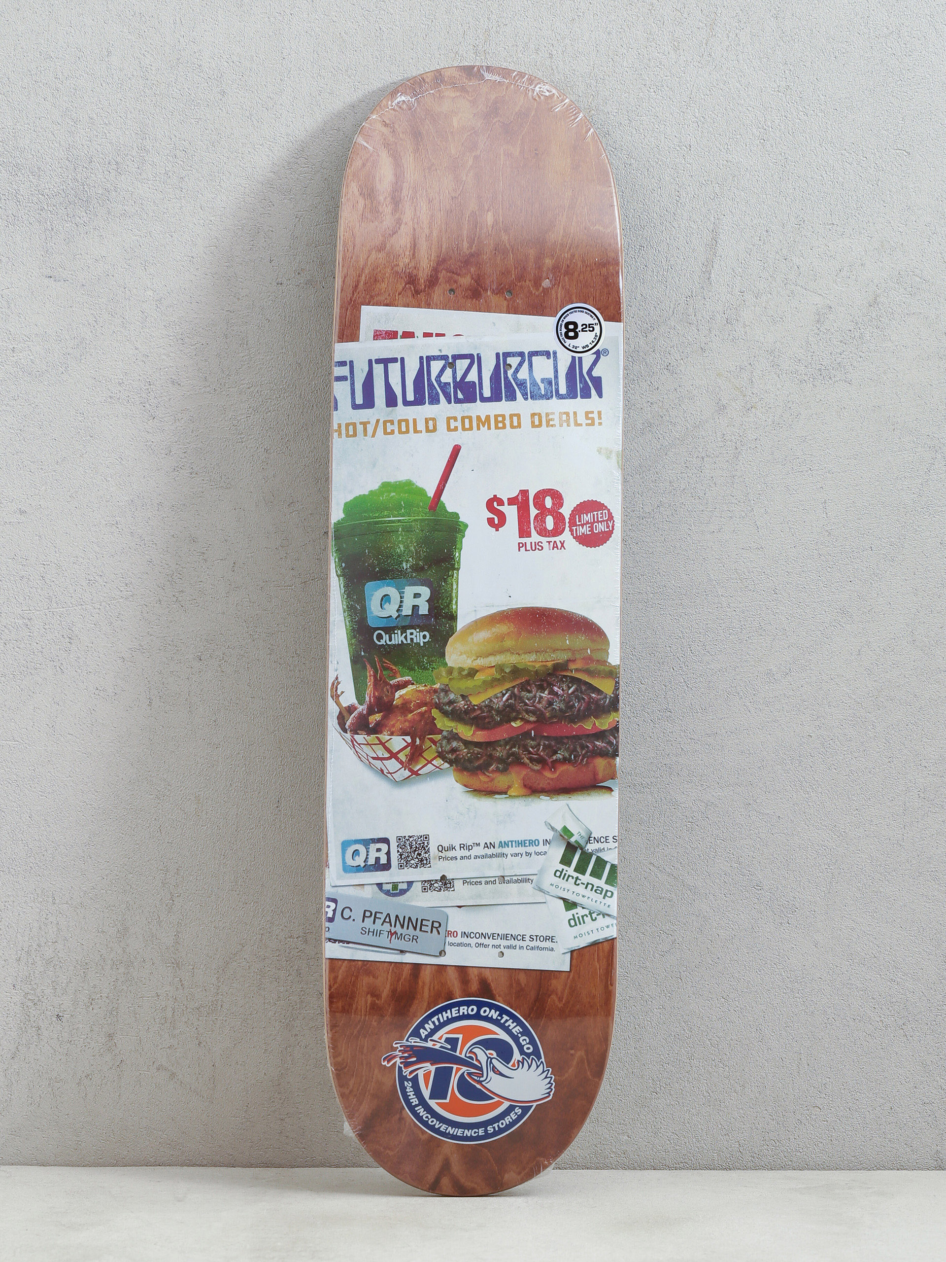 Antihero Pfanner Arti Ingred Gu00f6rdeszka lap (brown)