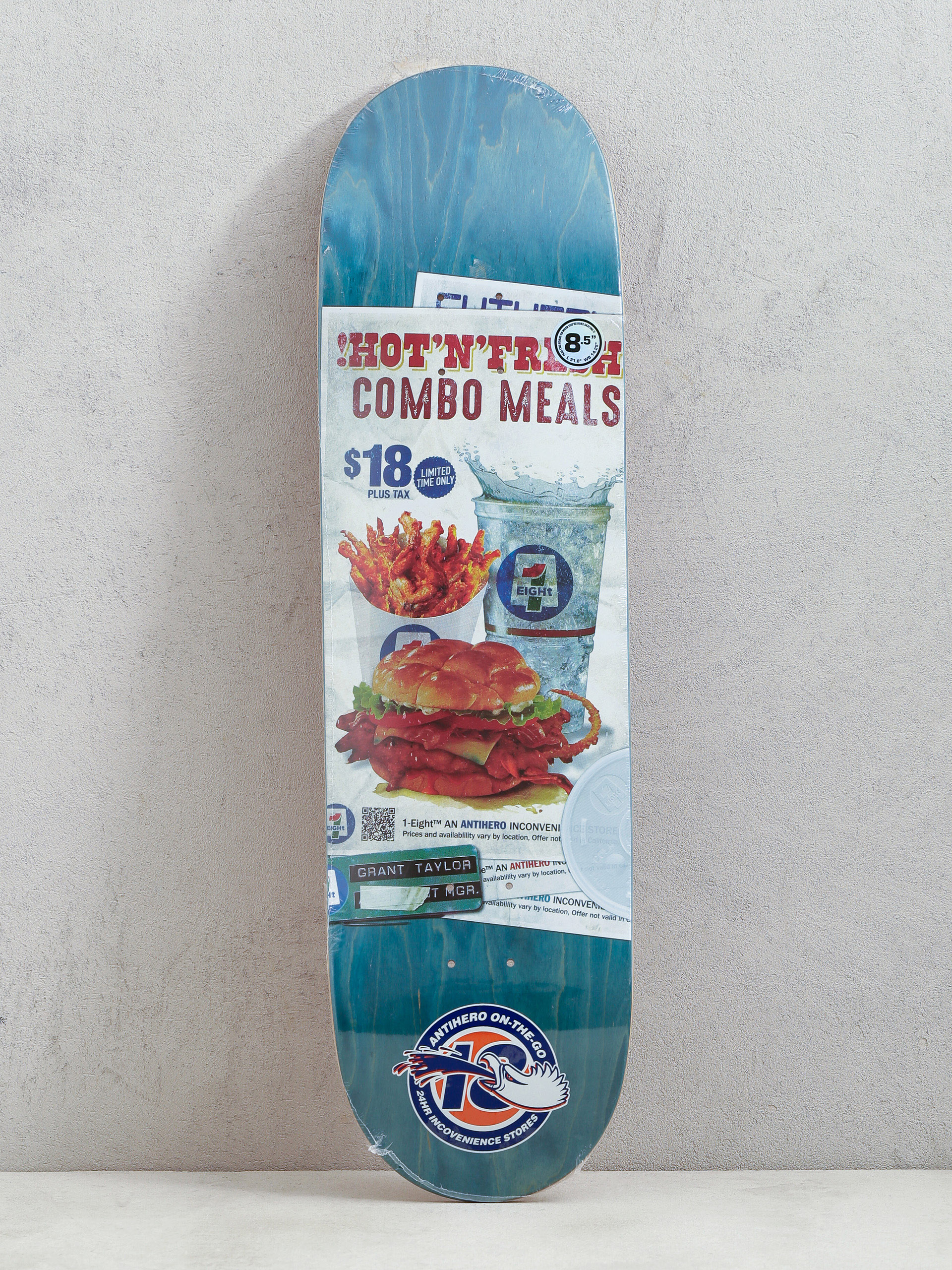 Antihero Grant Arti Ingred Gu00f6rdeszka lap (teal)