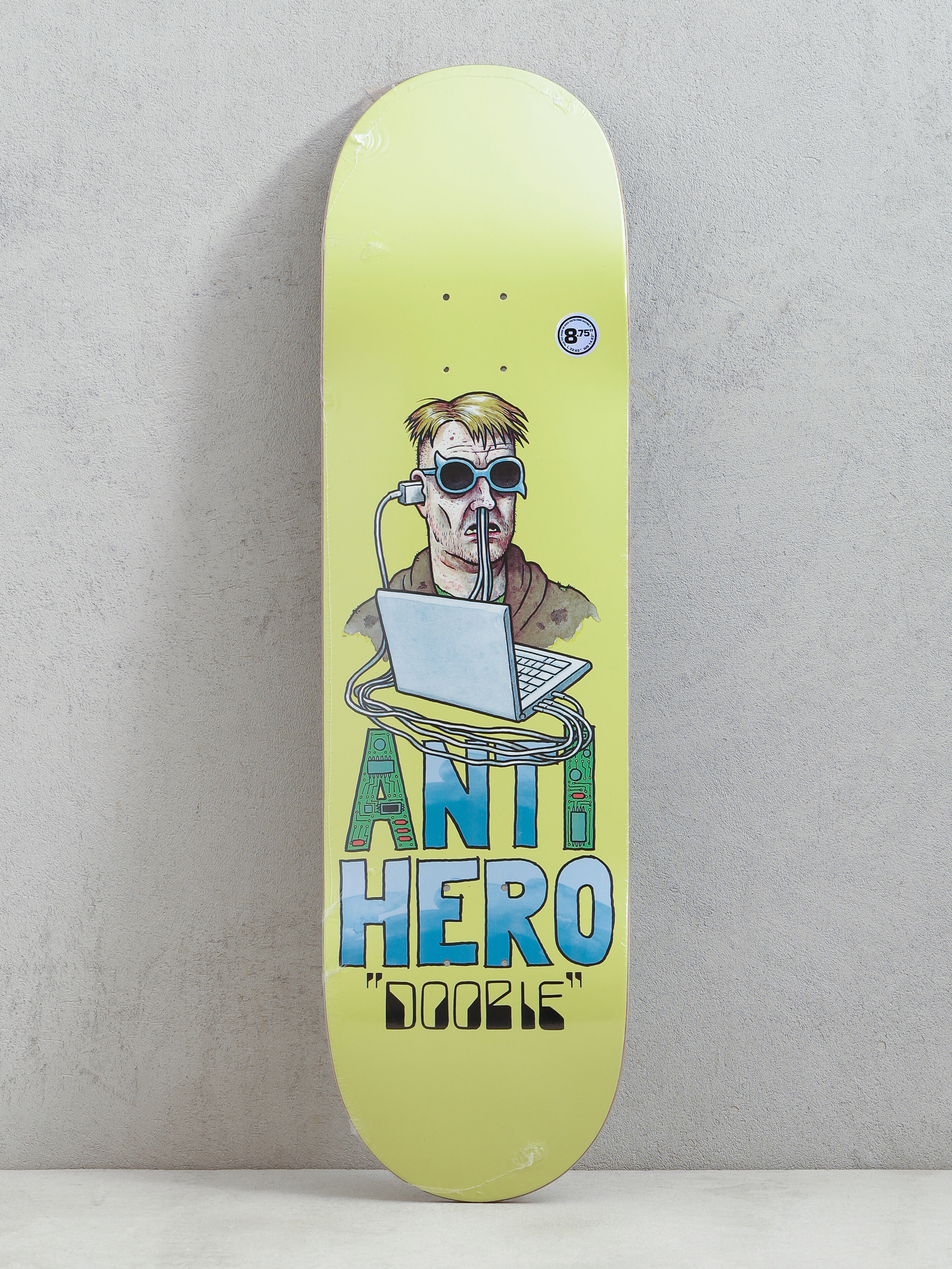 Antihero Doobie Anti Intl Gördeszka lap (yellow)