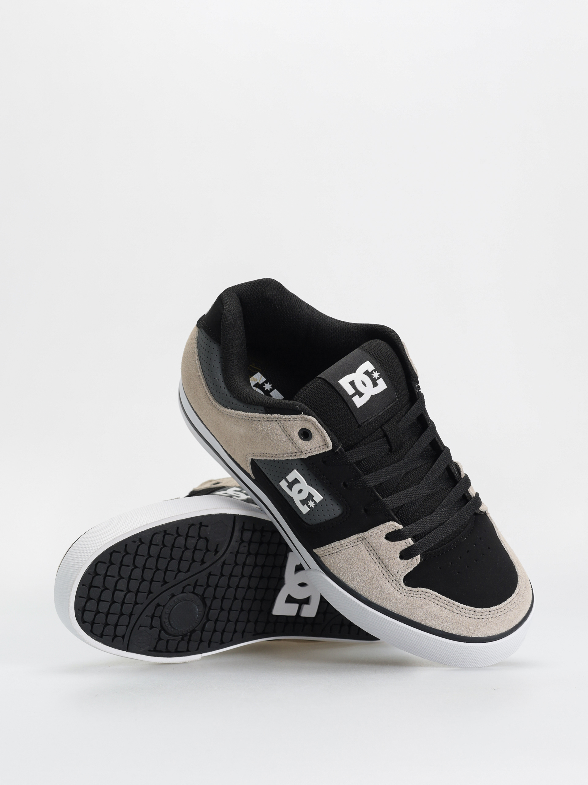 DC Pure Cipők (black/grey/brown)