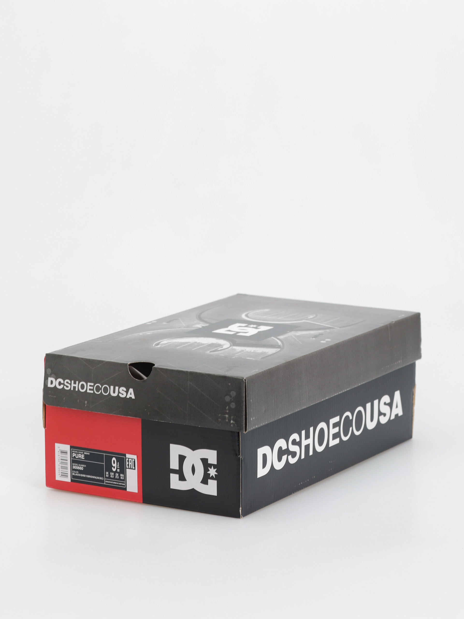 DC Pure Cipők (black/grey/brown)