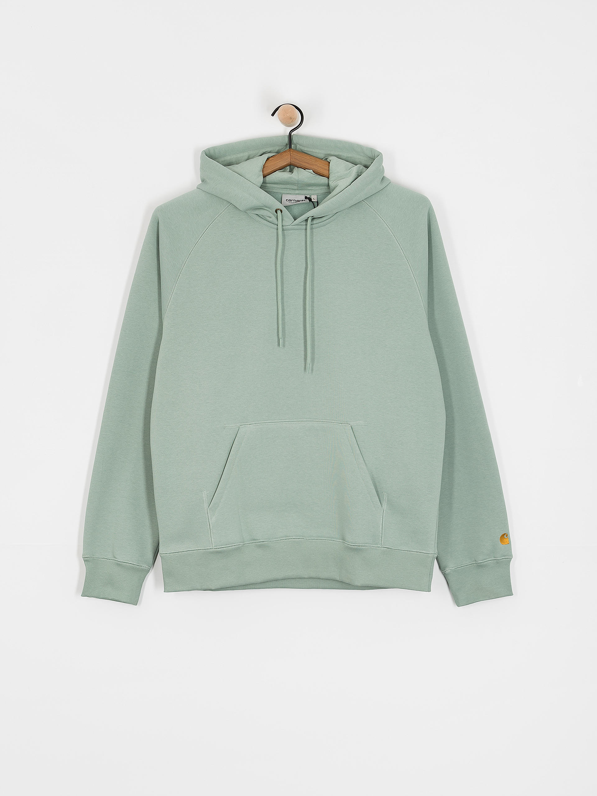 Carhartt WIP Chase HD Kapucnis pulóver (frosted green/gold)