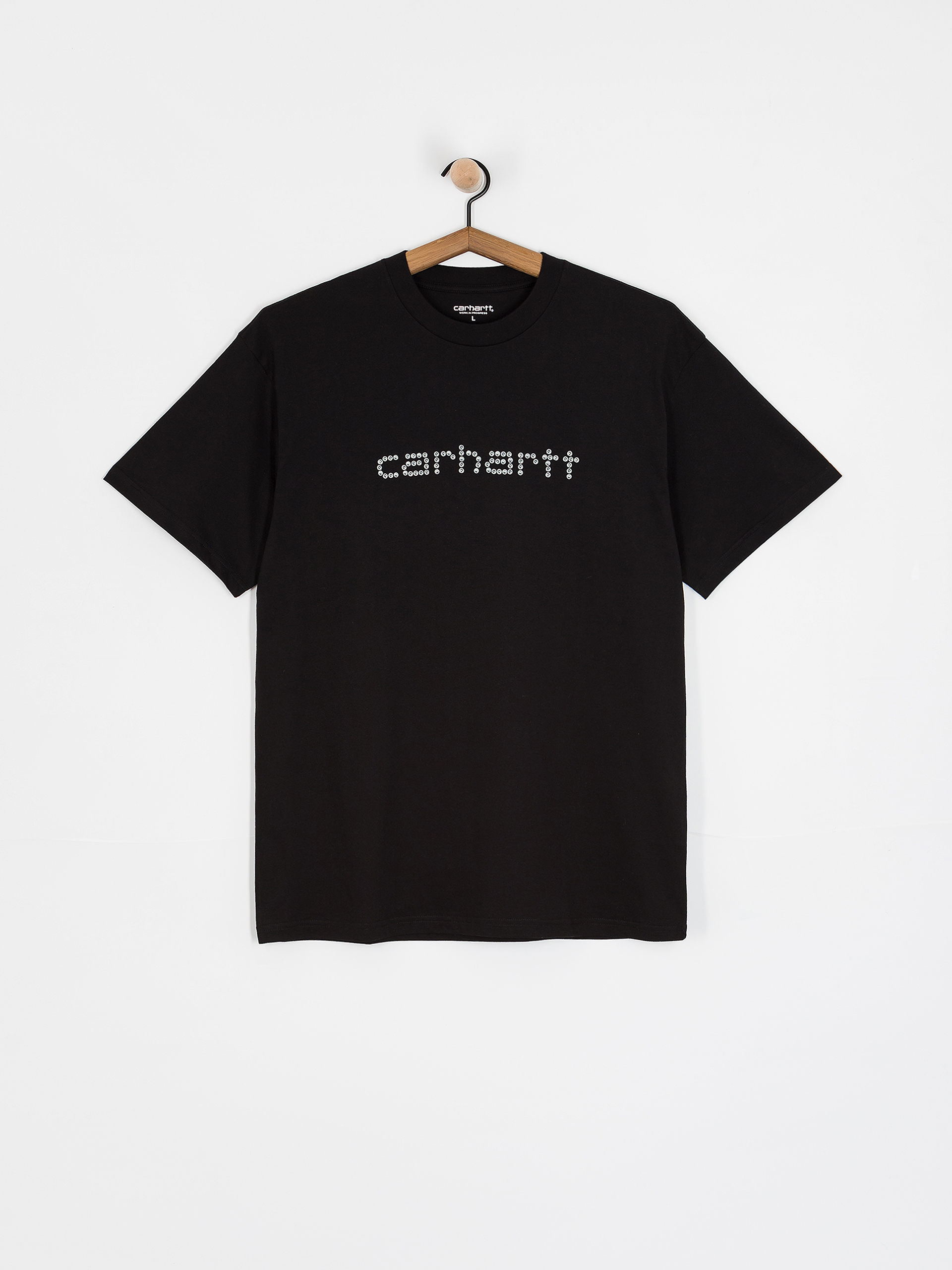 Carhartt WIP Rivet Script Póló (black)