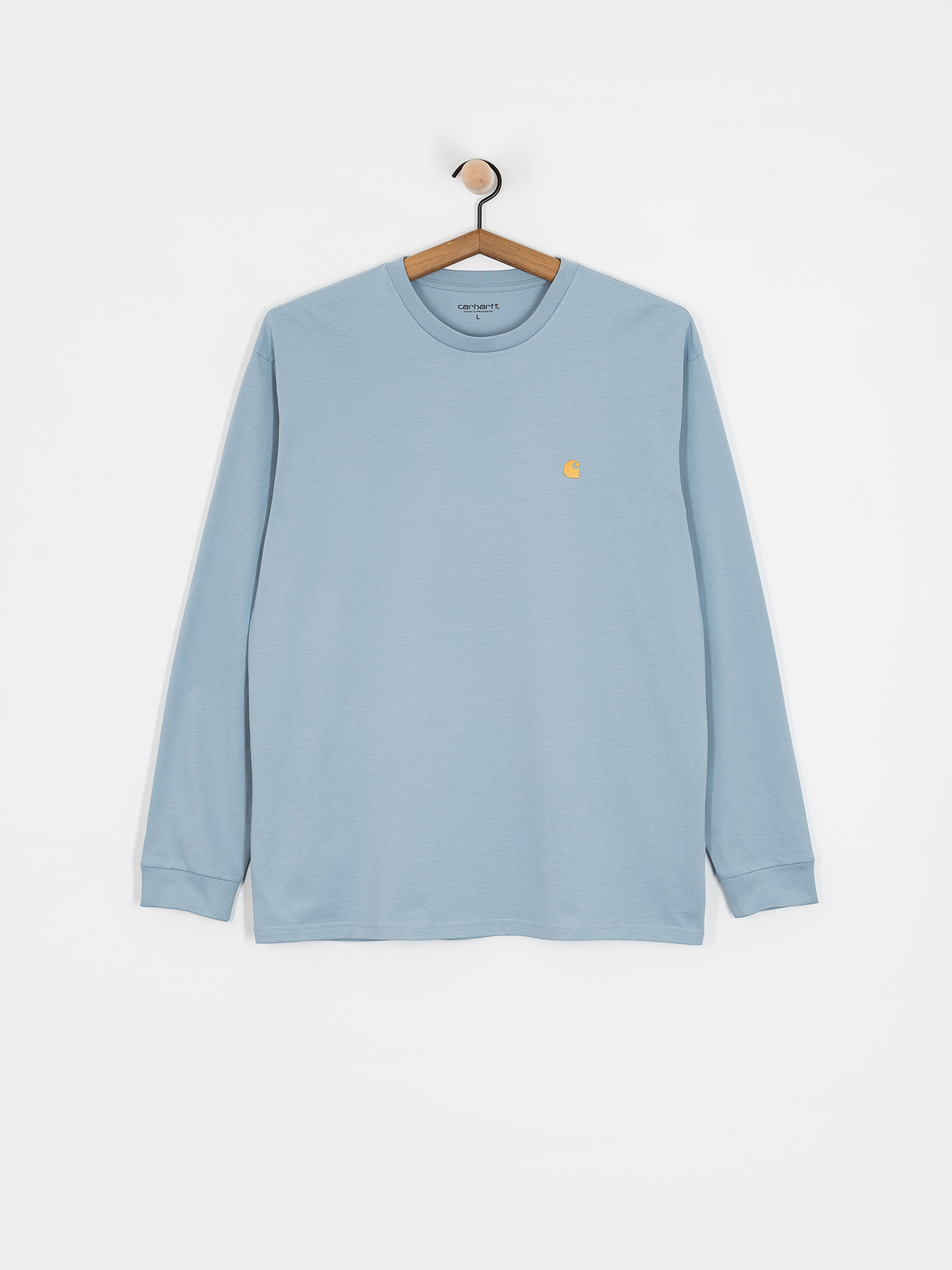 Carhartt WIP Chase Hosszú ujjú felső (frosted blue/gold)