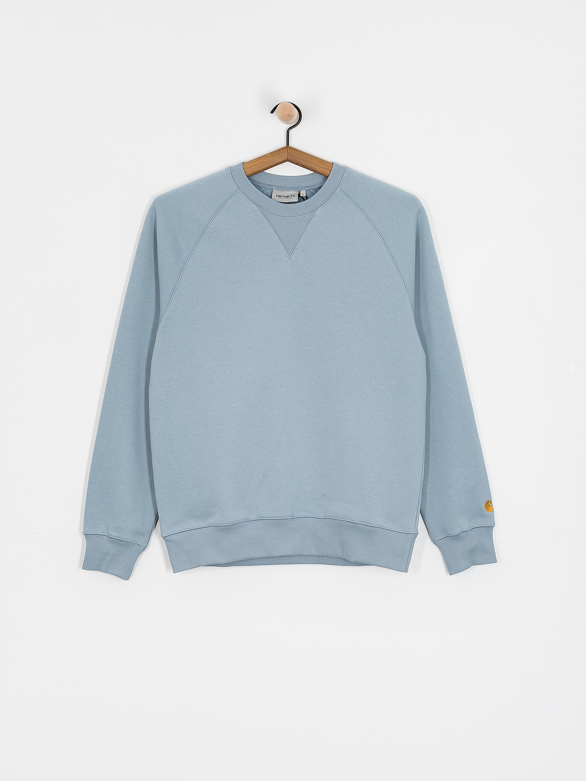 Carhartt WIP Chase Pulóver (frosted blue/gold)