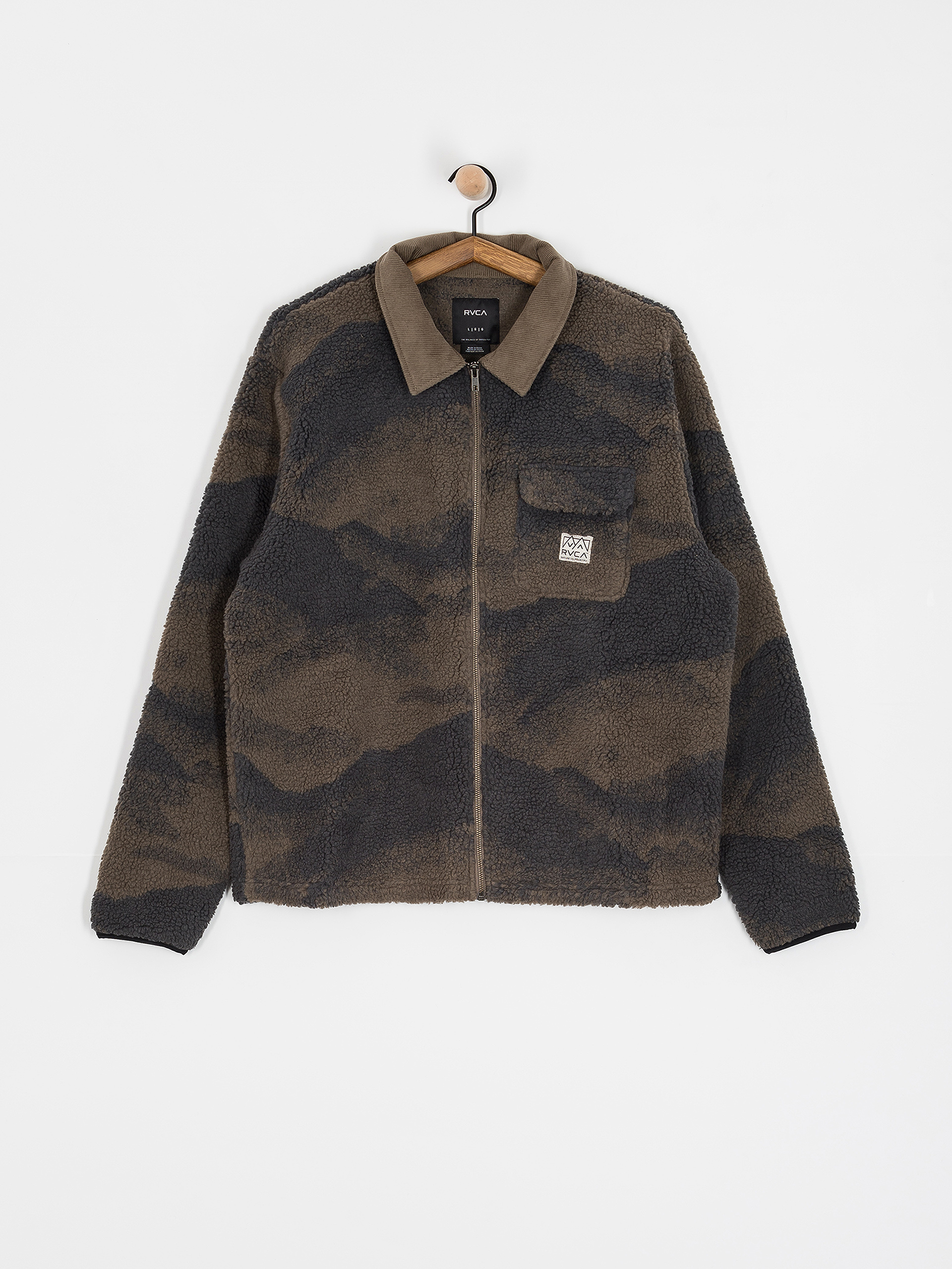 RVCA Walker Sherpa Dzseki (blue haze)