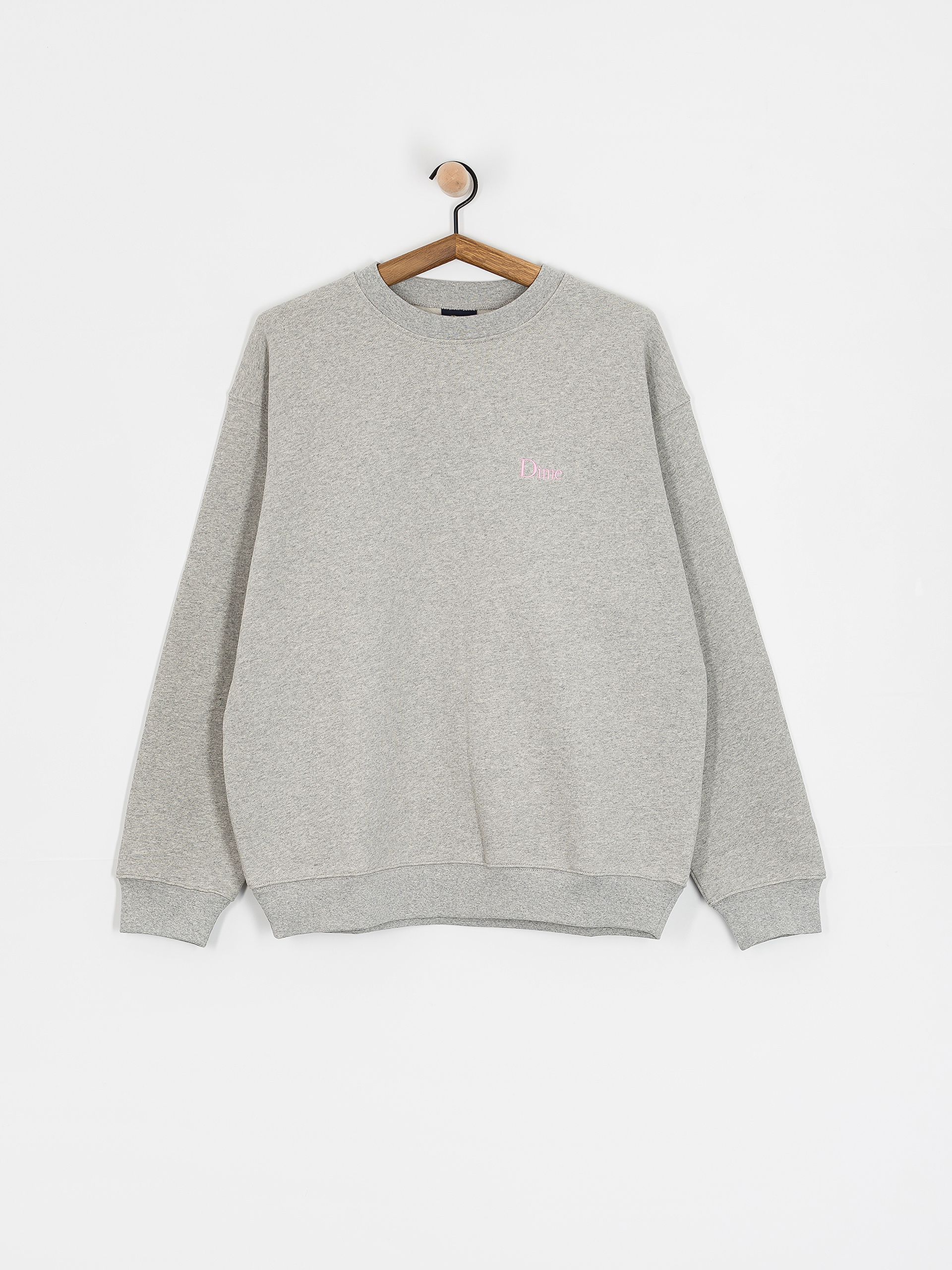 Dime Classic Small Logo Pulóver (heather gray)