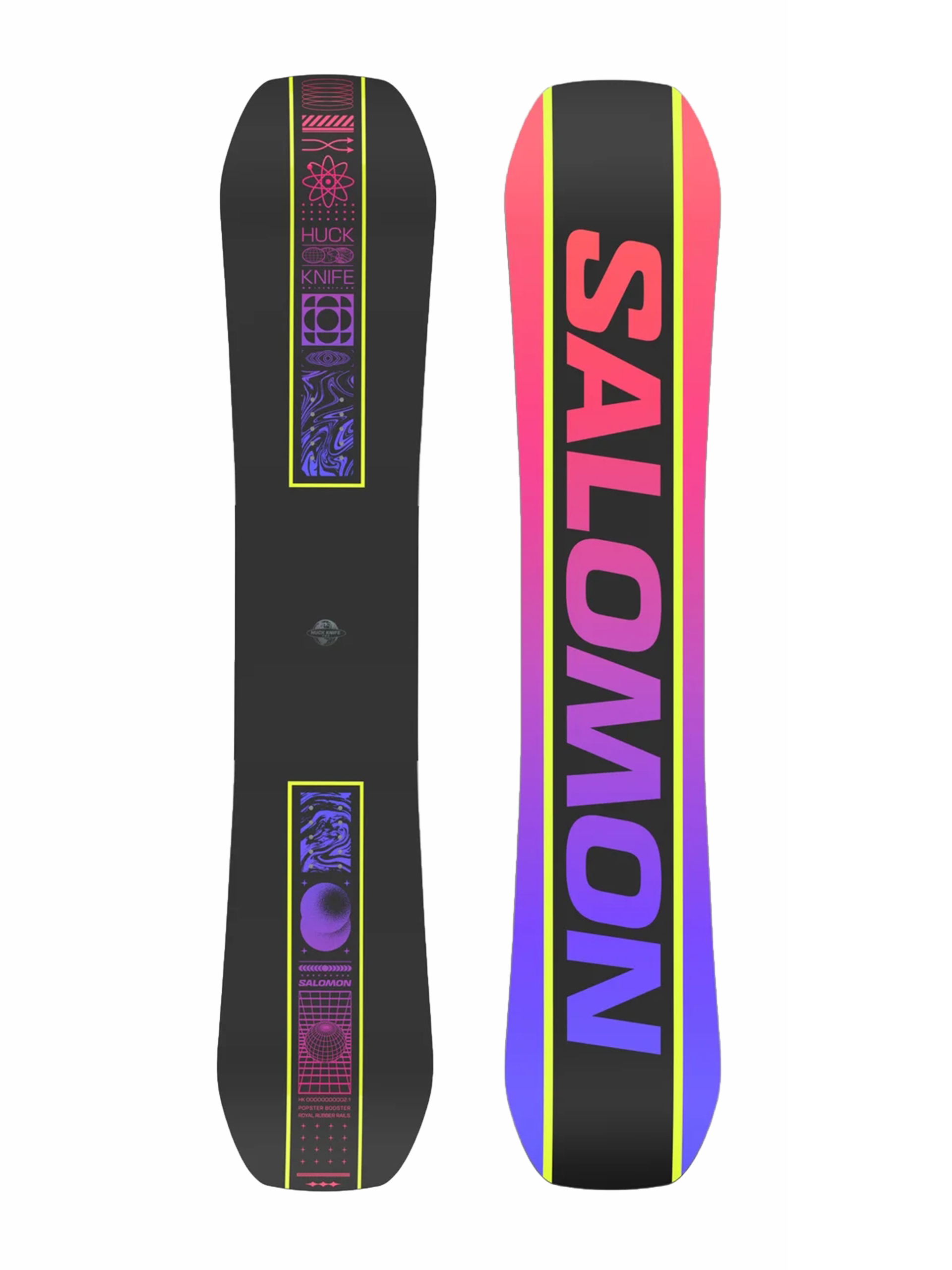 Snowboard Salomon Huck Knife Pro (black/red)