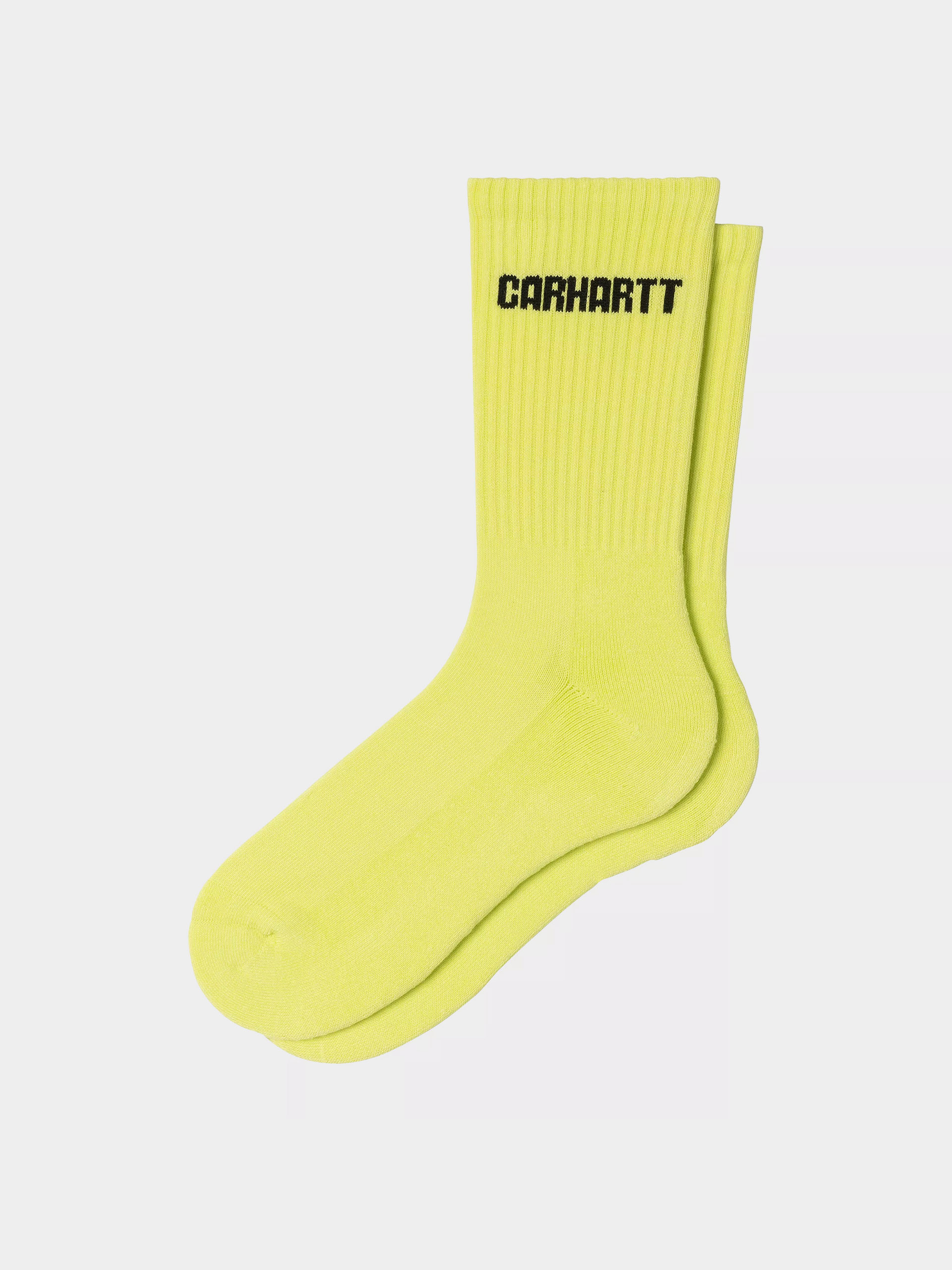 Zokni Carhartt WIP Industry (lumo yellow/black)