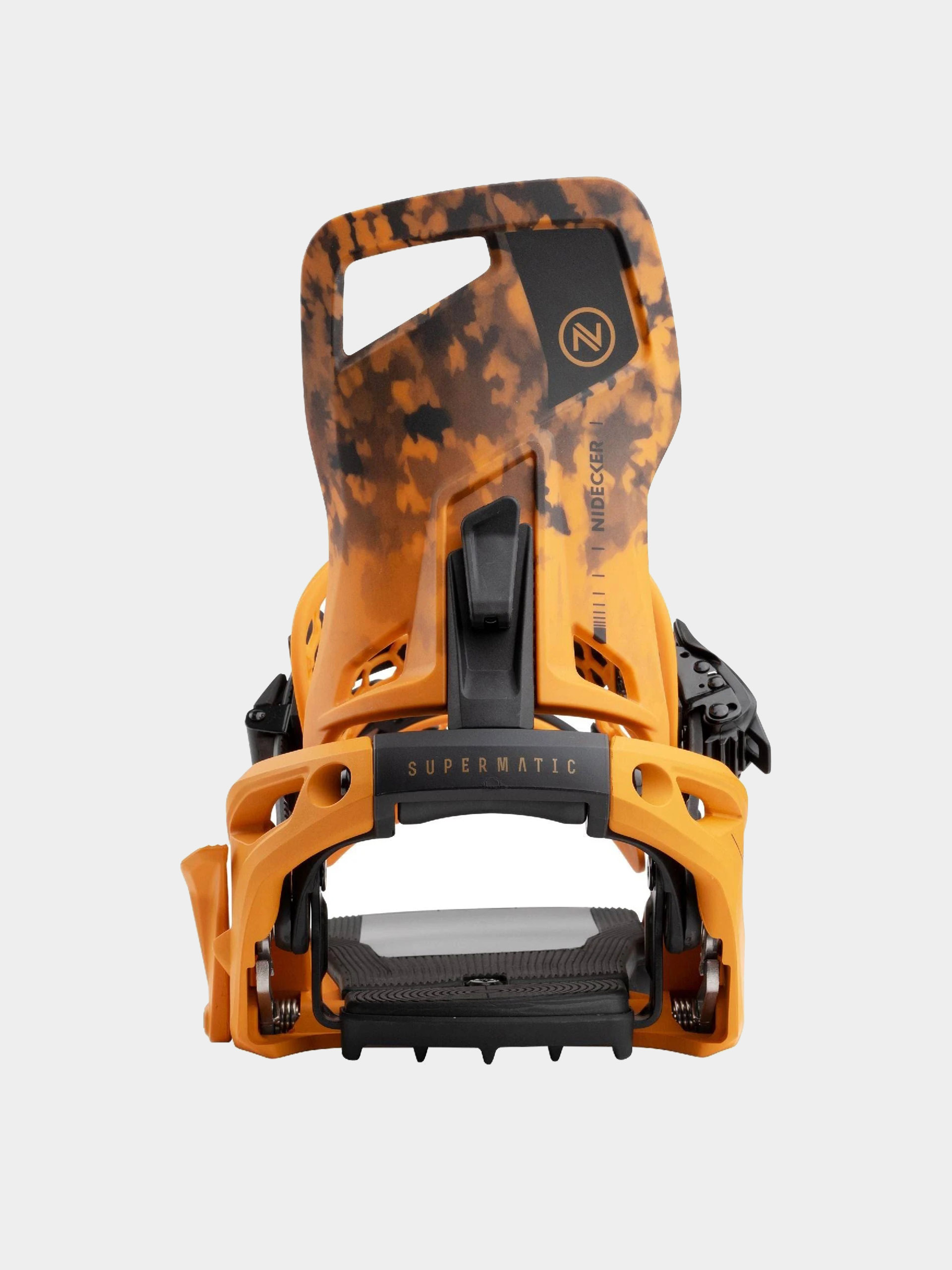Snowboard kötés Nidecker Supermatic (dune orange)