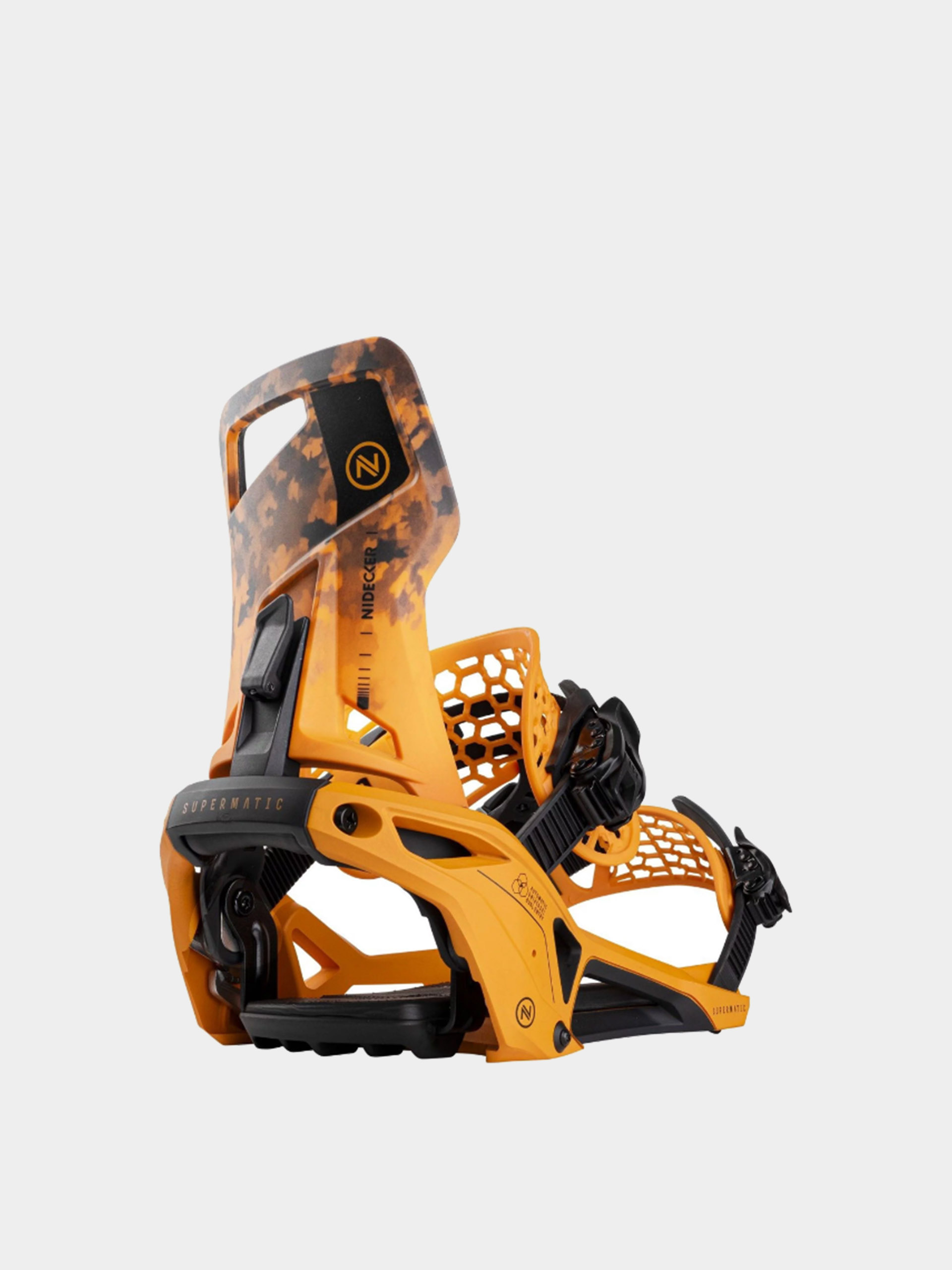 Snowboard kötés Nidecker Supermatic (dune orange)