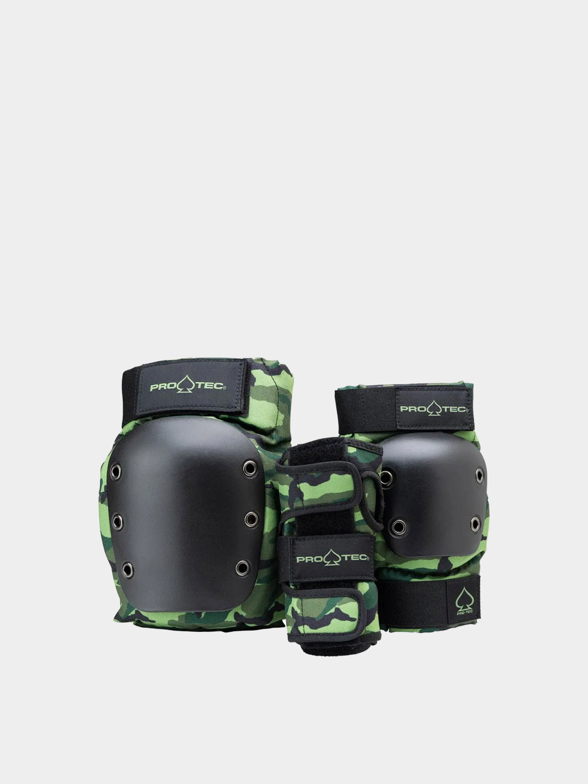 Védőfelszerelés Pro Tec Street Adult 3 PK Pad Set Open (camo)