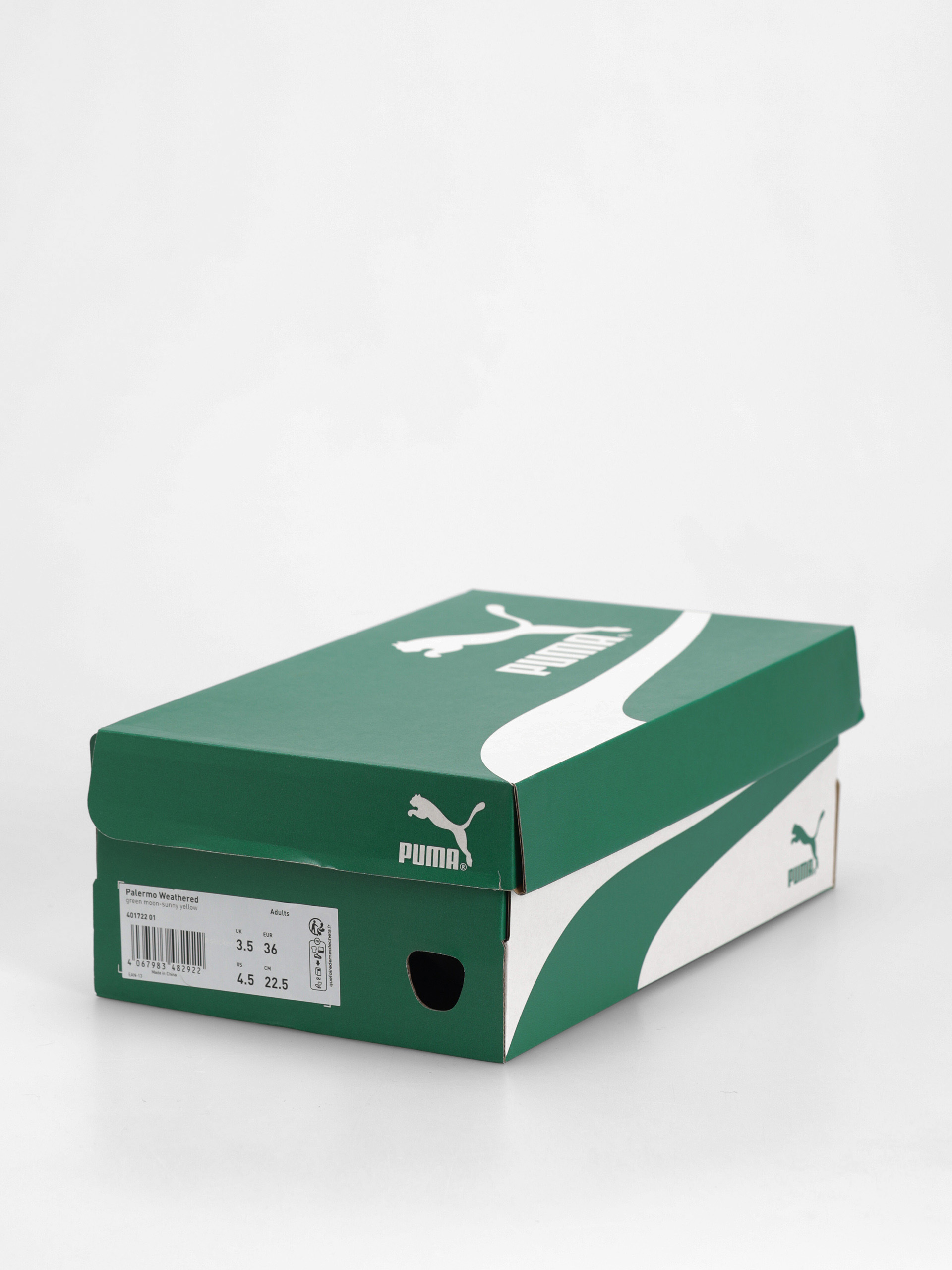 Cipők Puma Palermo Weathered (green moon sunny yellow)