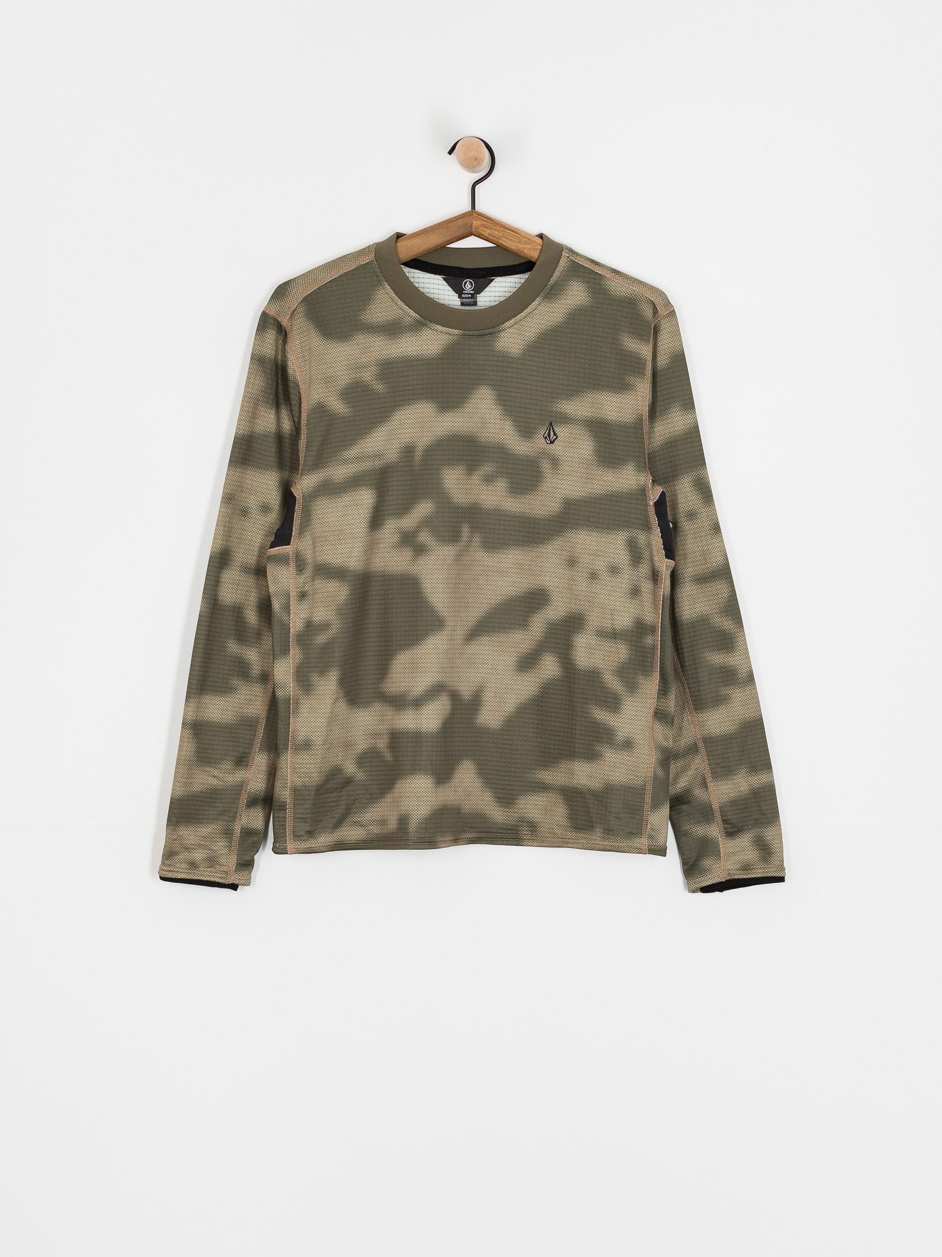 Férfi Volcom Gridlock Crew Thermo pulóver (camouflage)