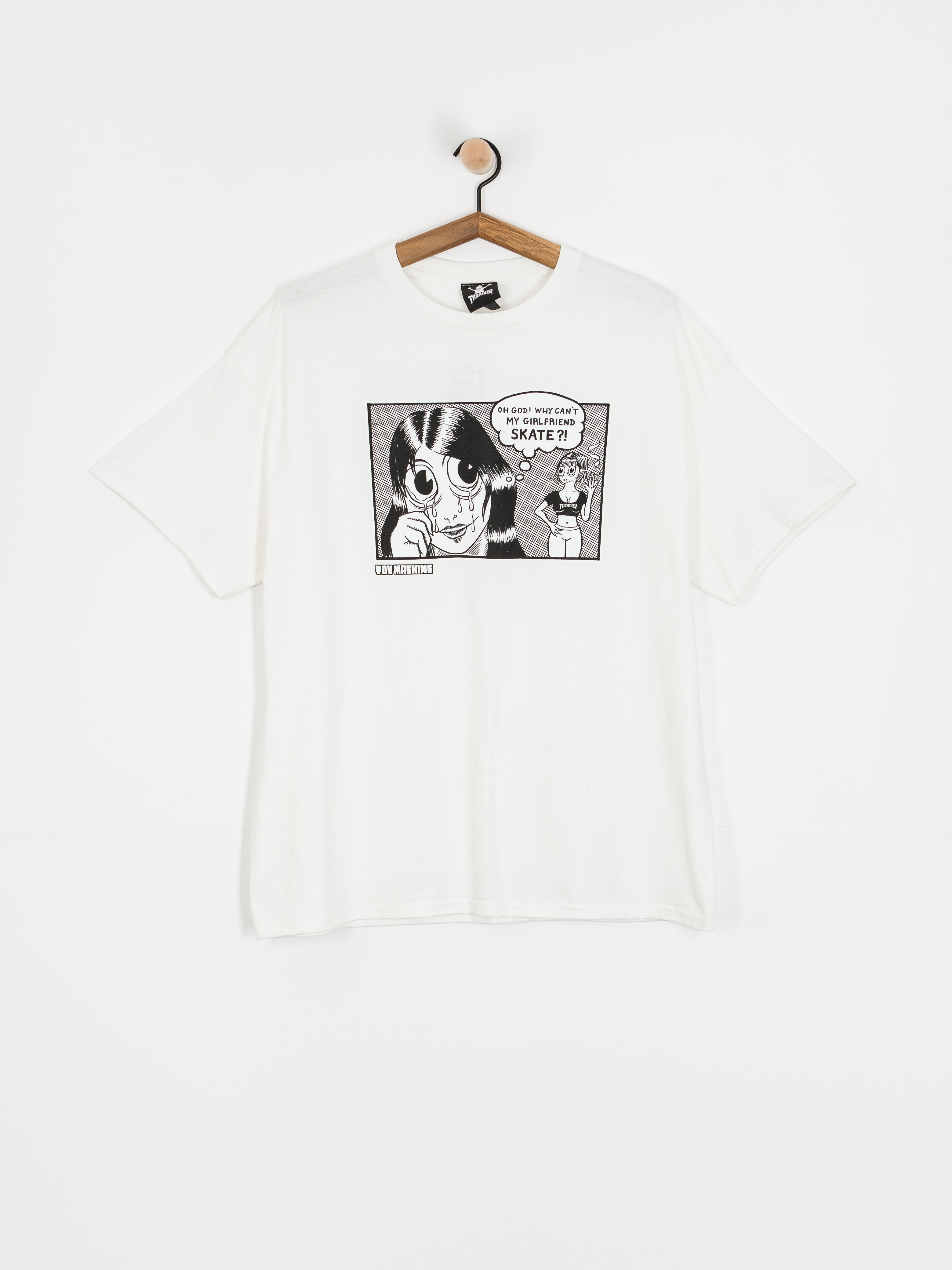 Thrasher X Toy Machine Girlfriend Pu00f3lu00f3 (white)