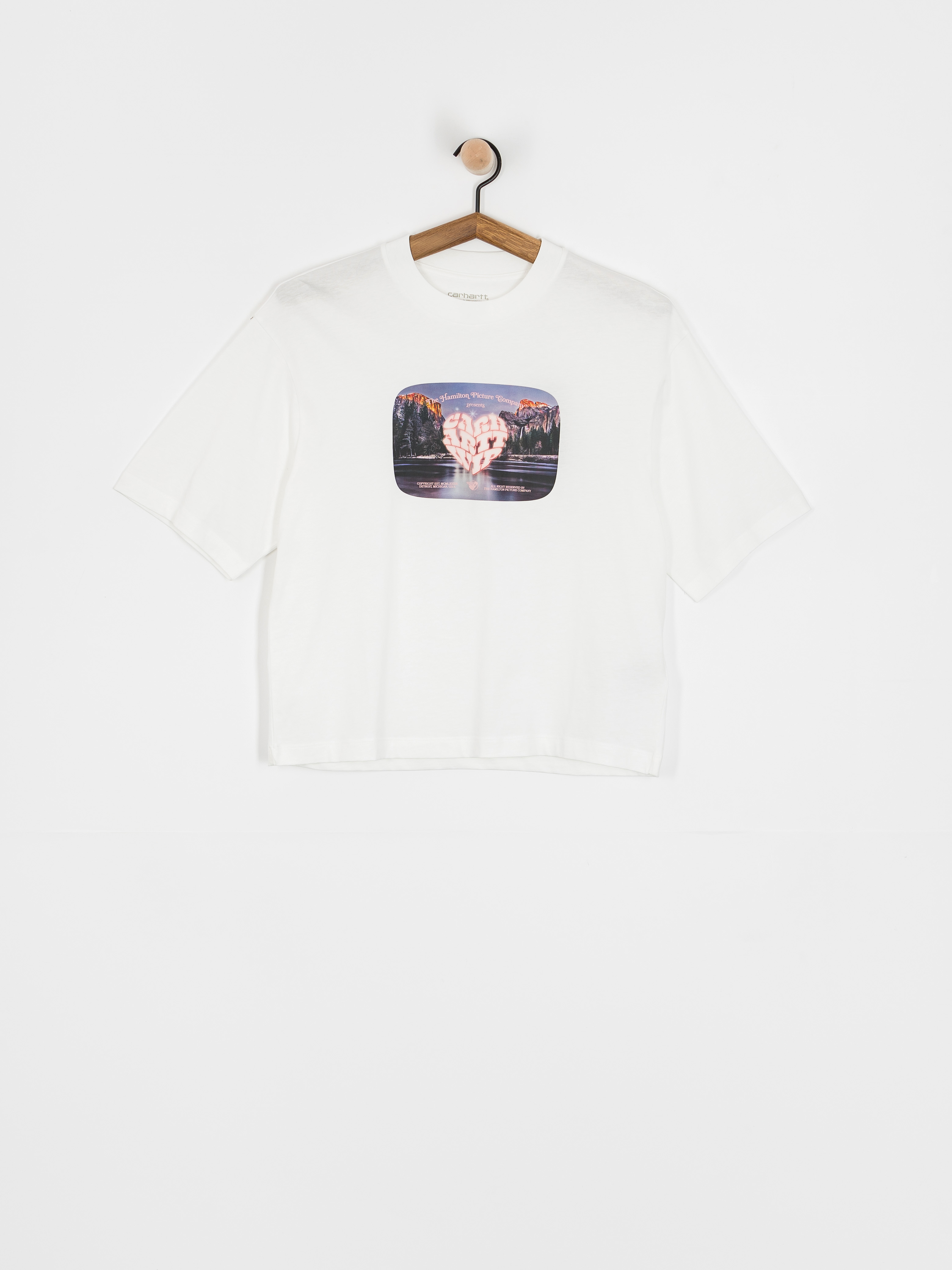 Póló Carhartt WIP Greatest Flicks Wmn (white)