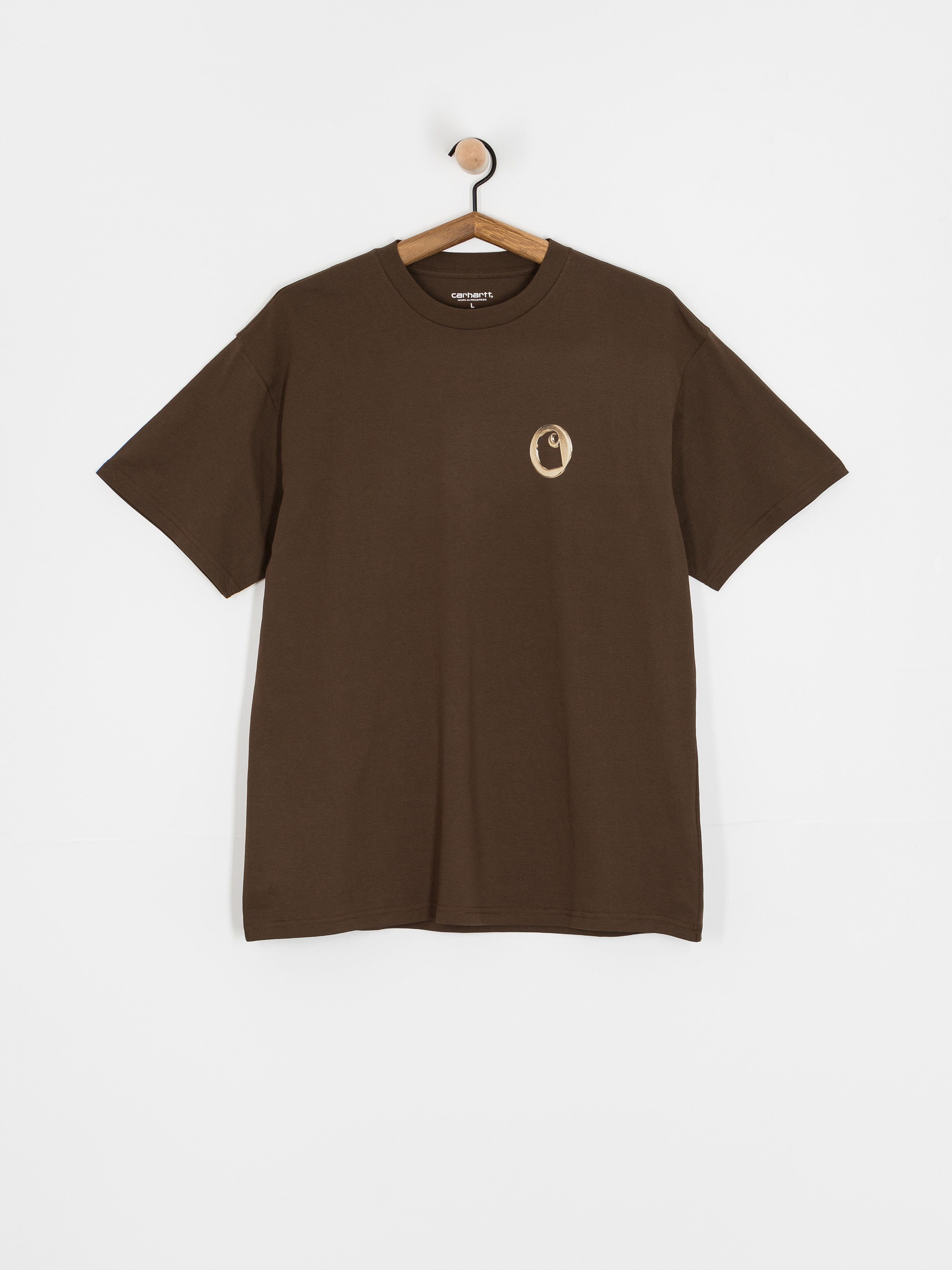 Póló Carhartt WIP Linked Charms (liberica/gold)