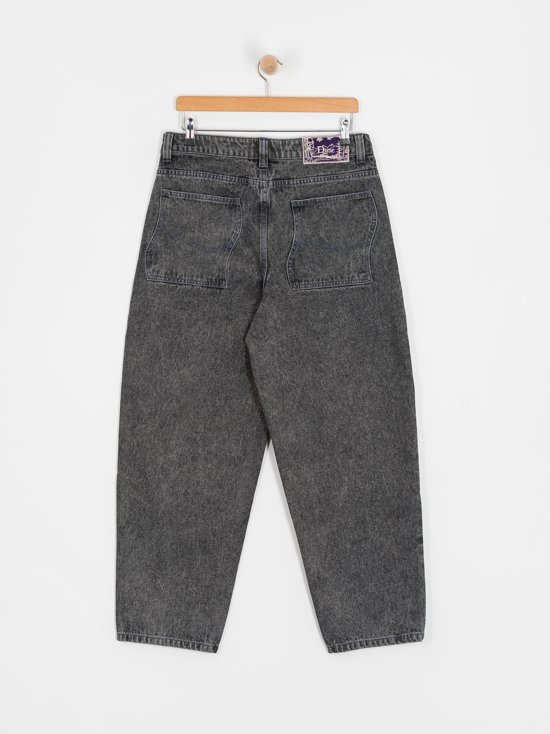 Kisnadrág Dime Classic Baggy Denim (faded black)