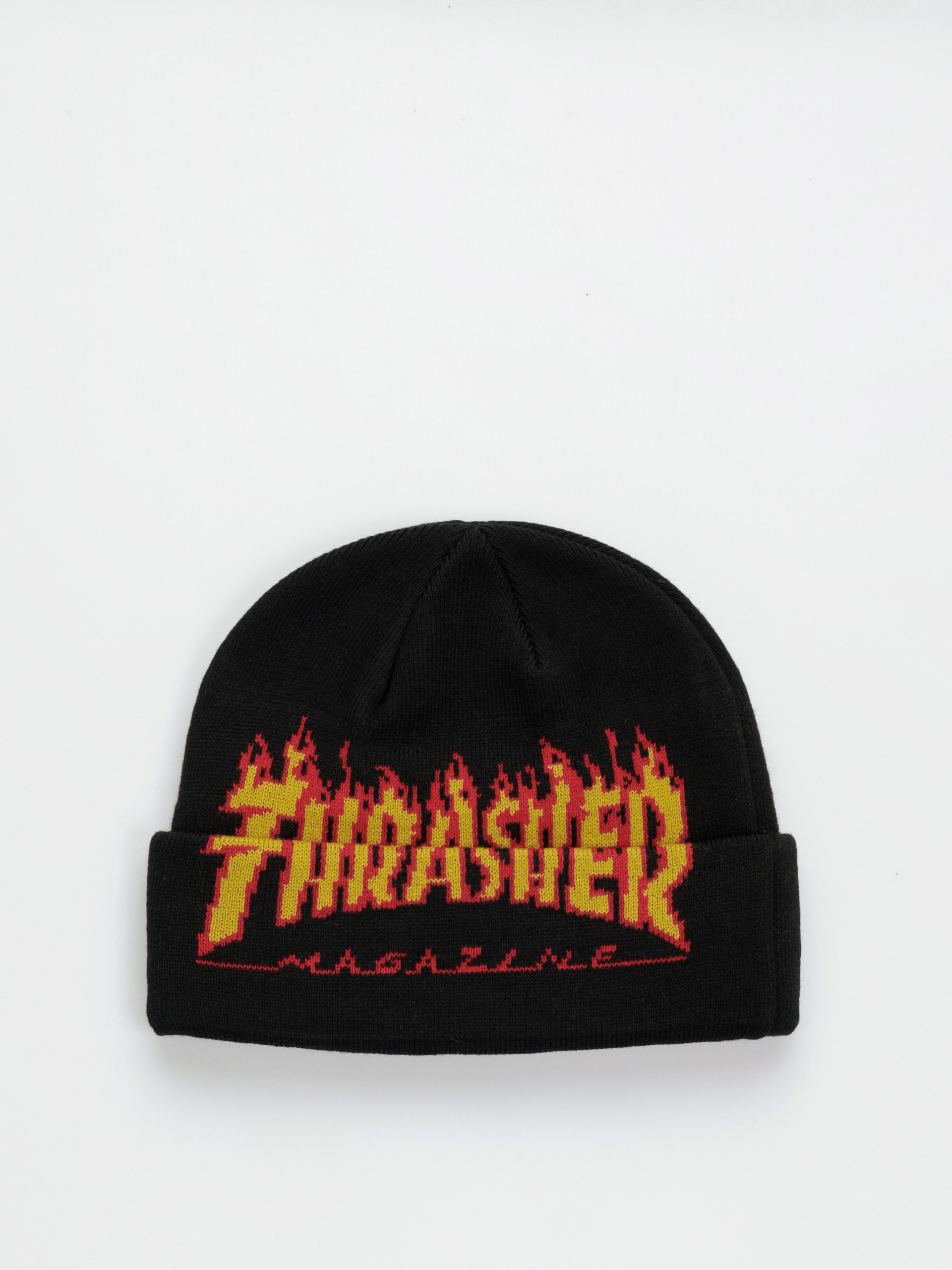 Thrasher X Toy Machine Flame Fold Sapka (black)