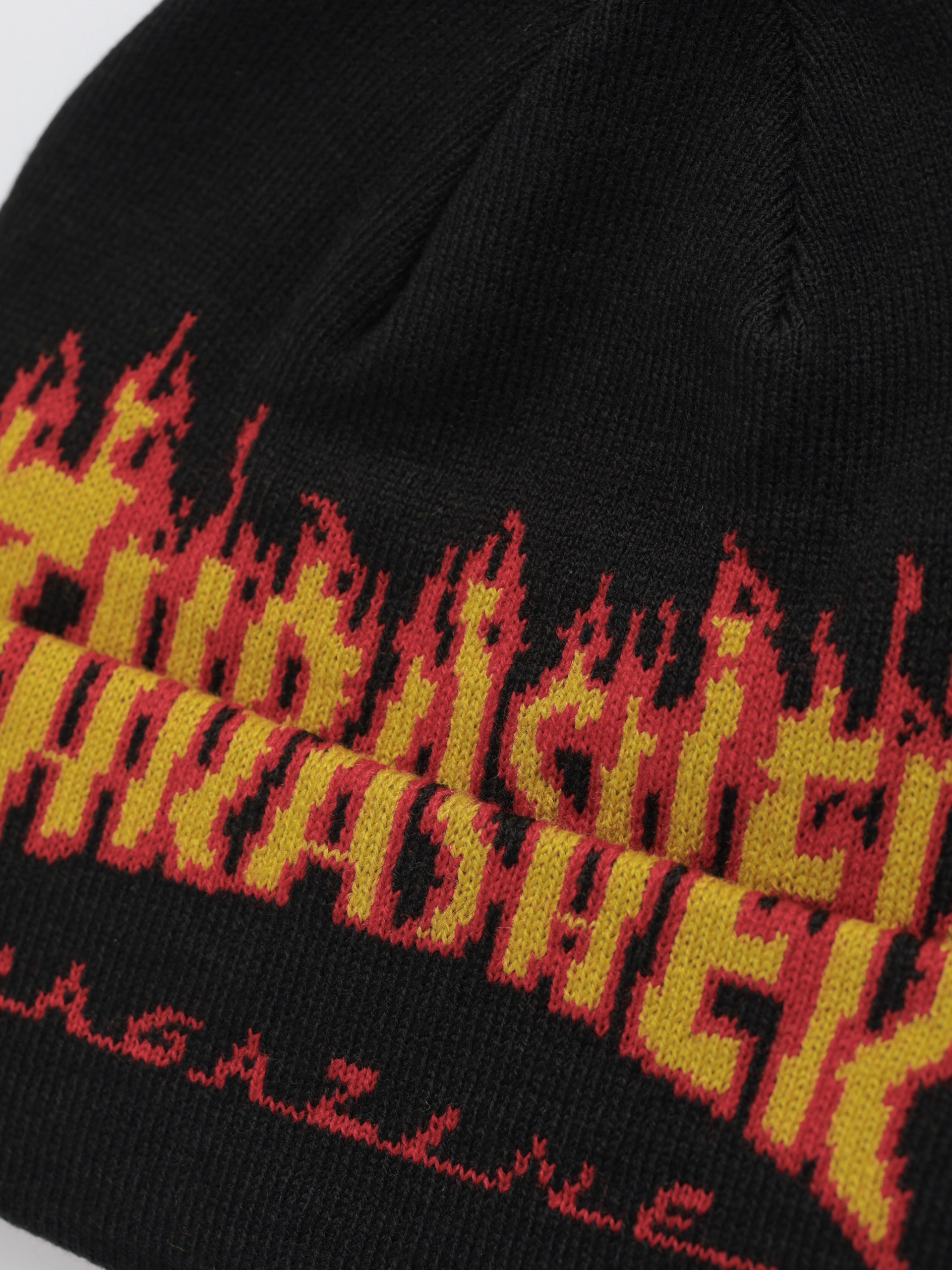 Thrasher X Toy Machine Flame Fold Sapka (black)