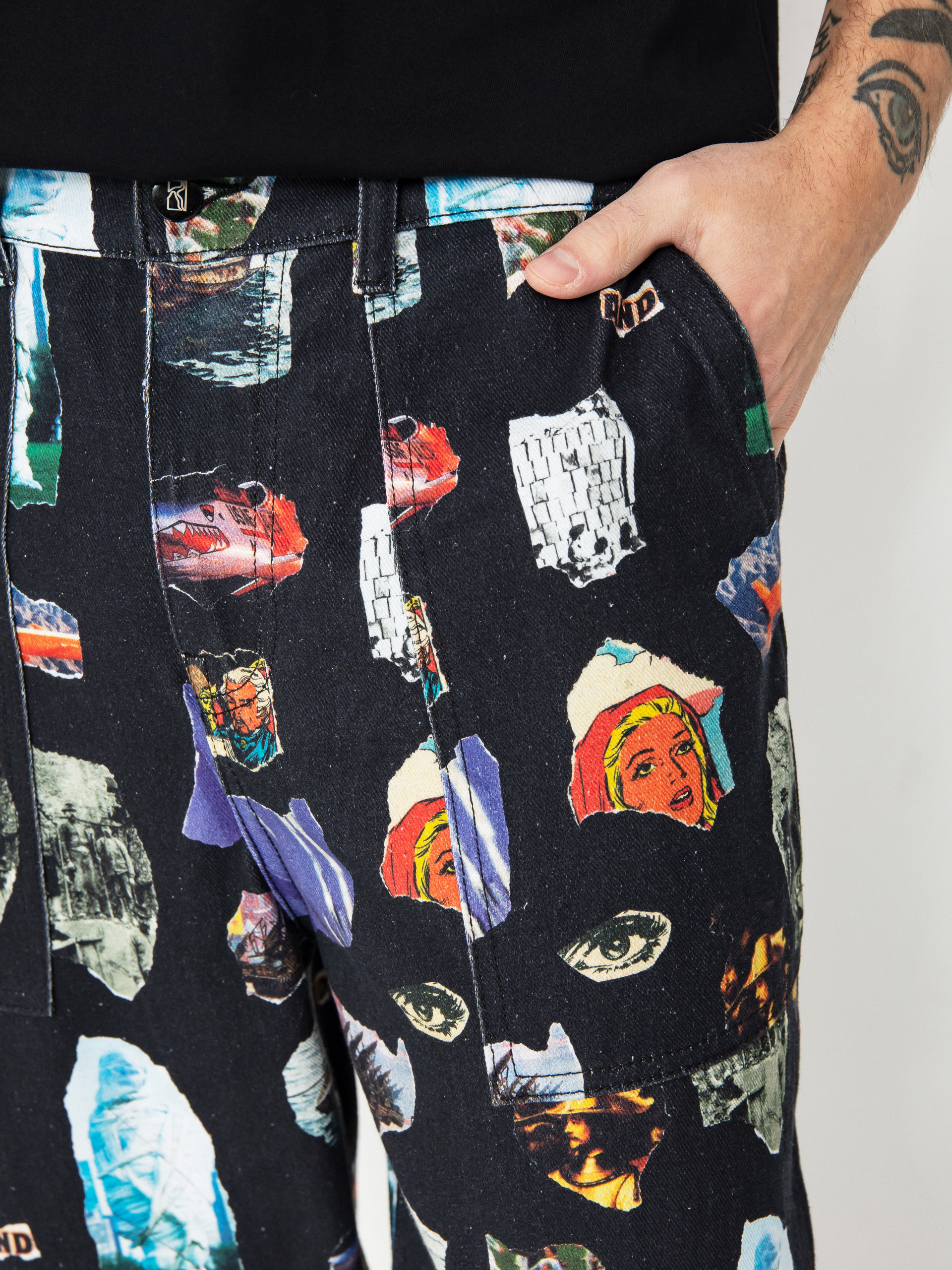 Kisnadrág Poetic Collective Painter (and collage)