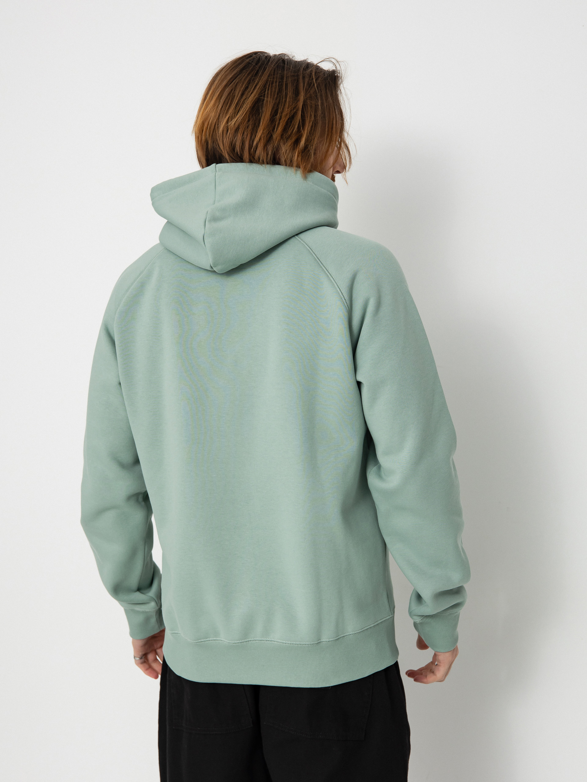 Carhartt WIP Chase HD Kapucnis pulóver (frosted green/gold)