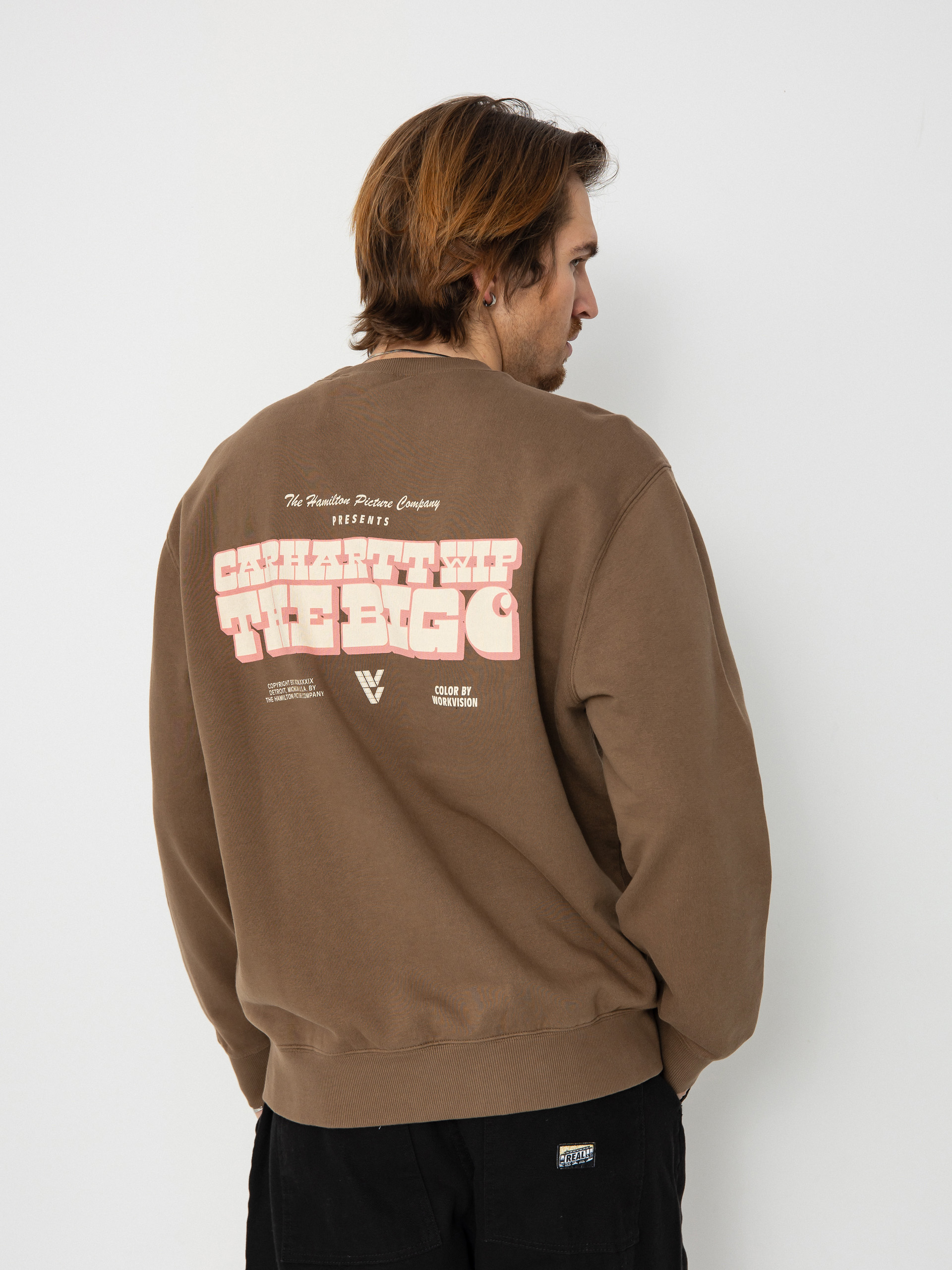 Carhartt WIP Greatest Flicks Pulóver (coconut)