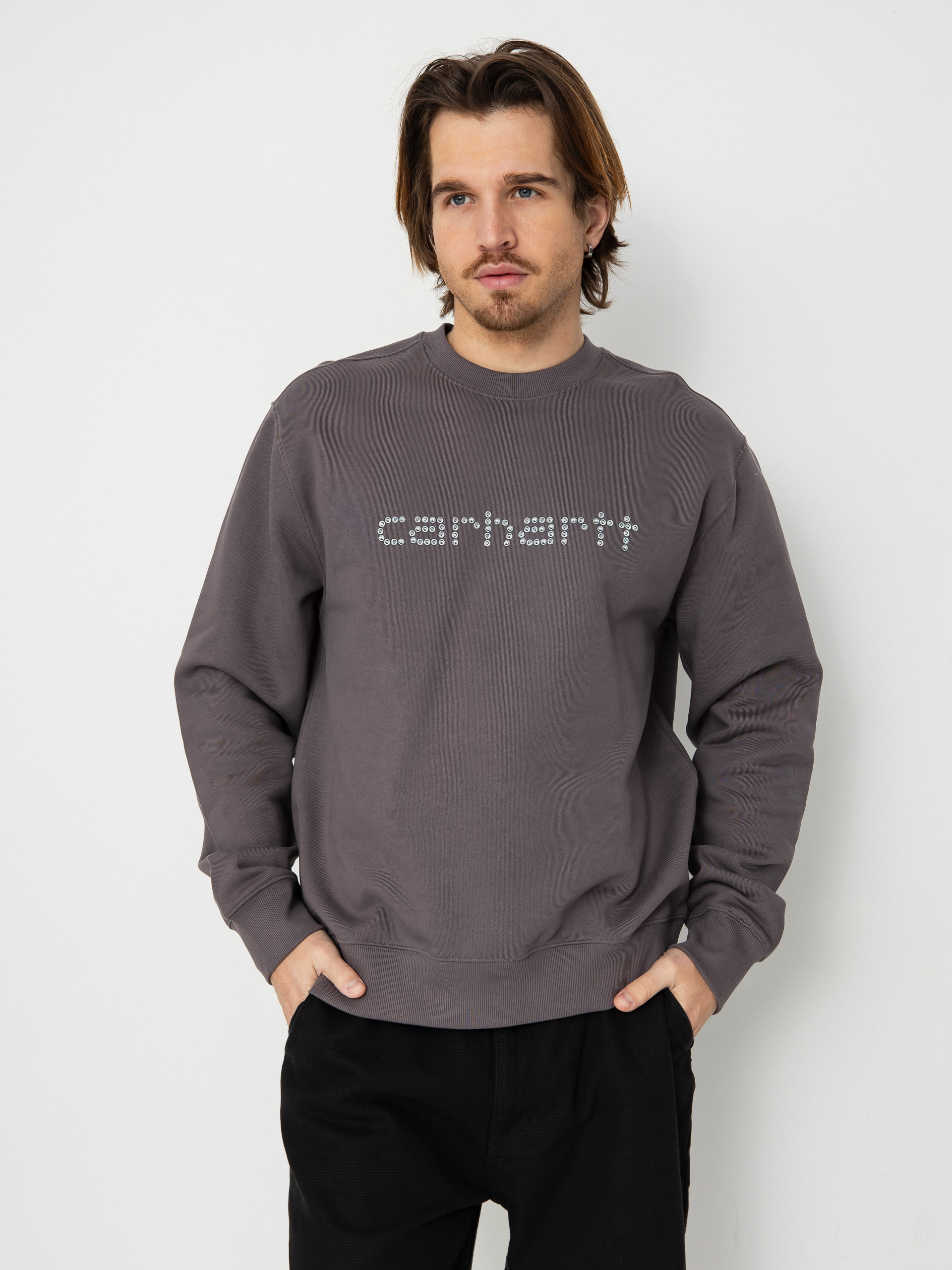 Carhartt WIP Rivet Script Pulu00f3ver (manta)