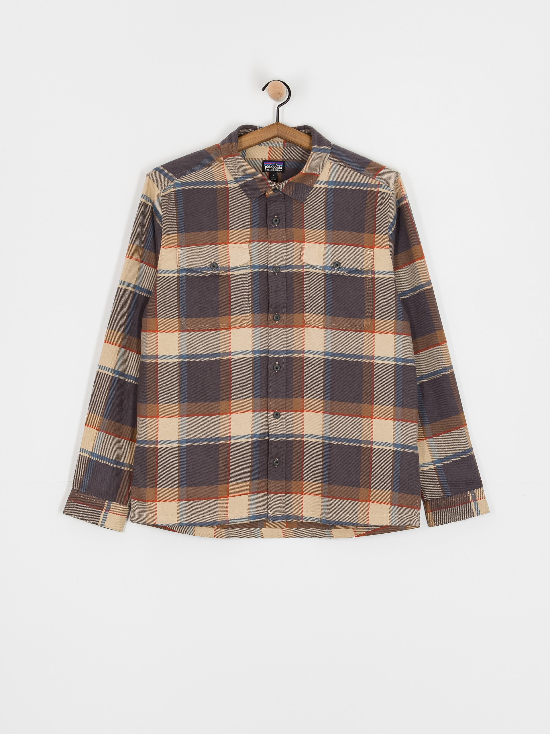 Patagonia Fjord Flannel Ing (sunrise ridge forge grey)