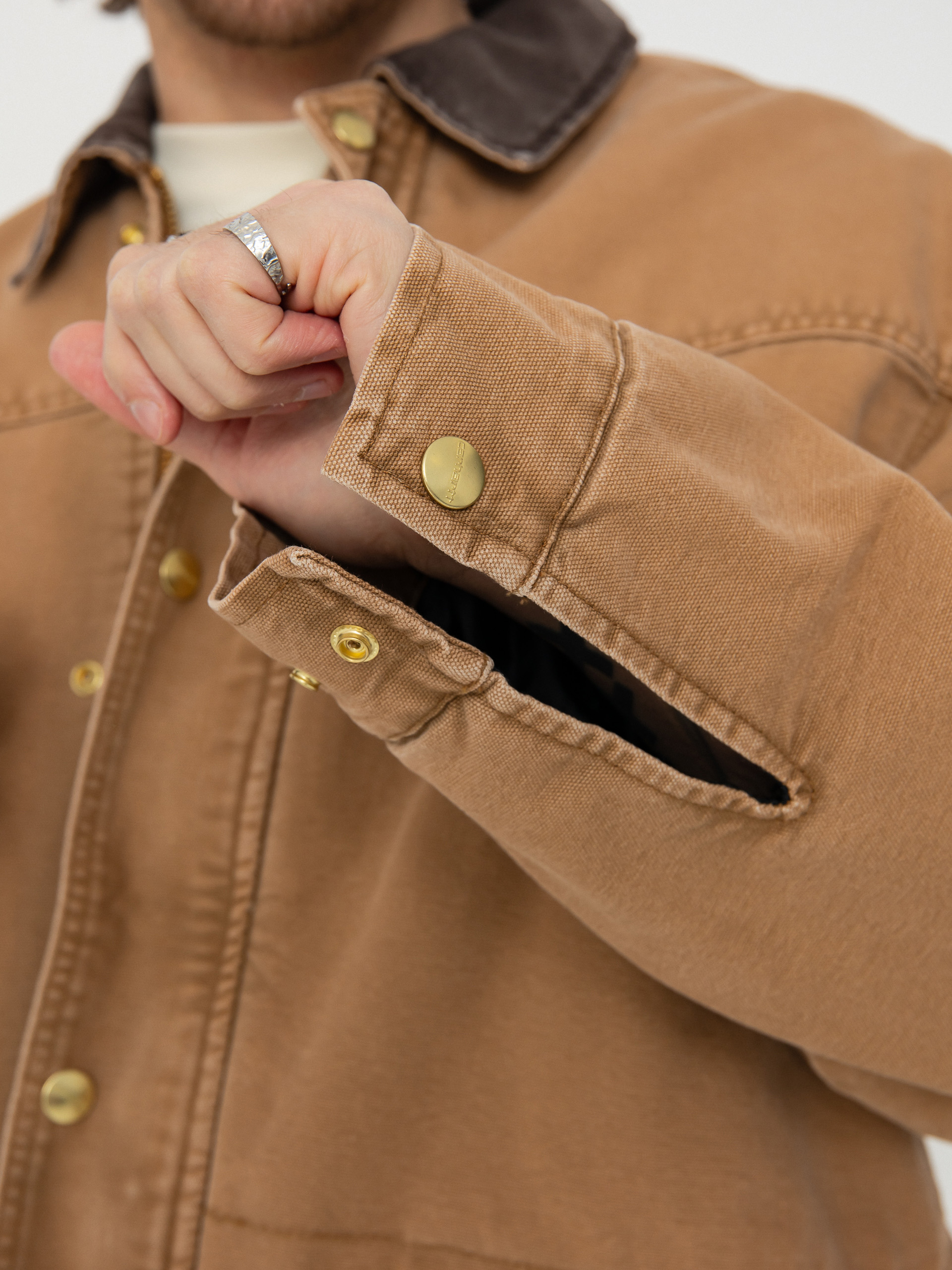 Carhartt WIP OG Santa Fe Coat Dzseki (hamilton brown/tobacco)