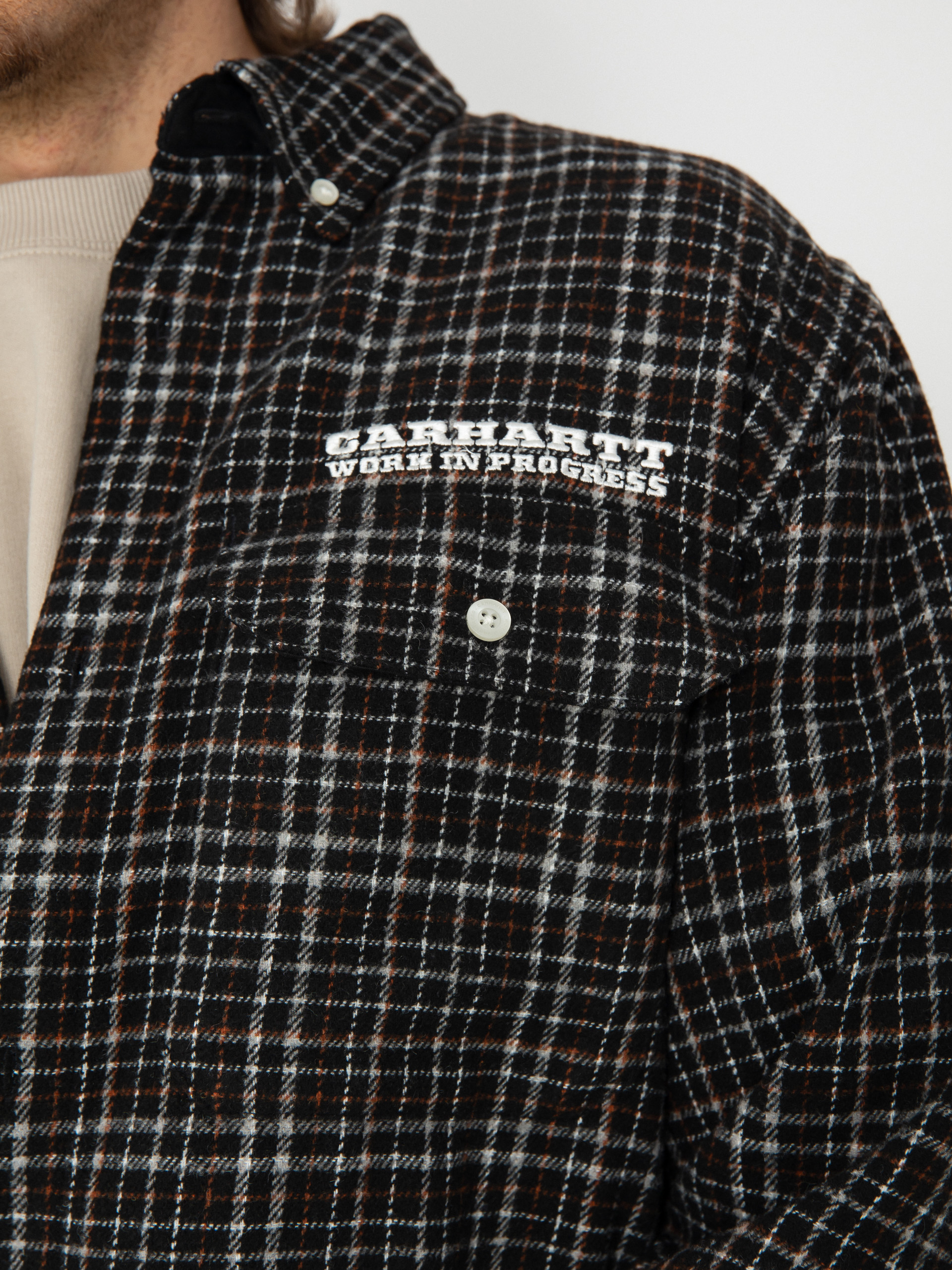 Carhartt WIP Runaway Millett Ing (millett check black/wax)