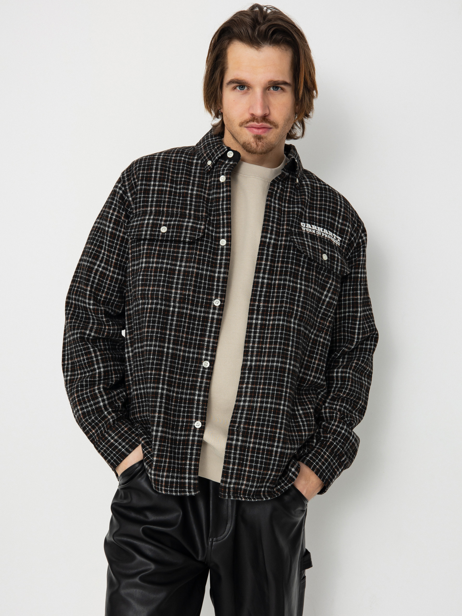 Carhartt WIP Runaway Millett Ing (millett check black/wax)