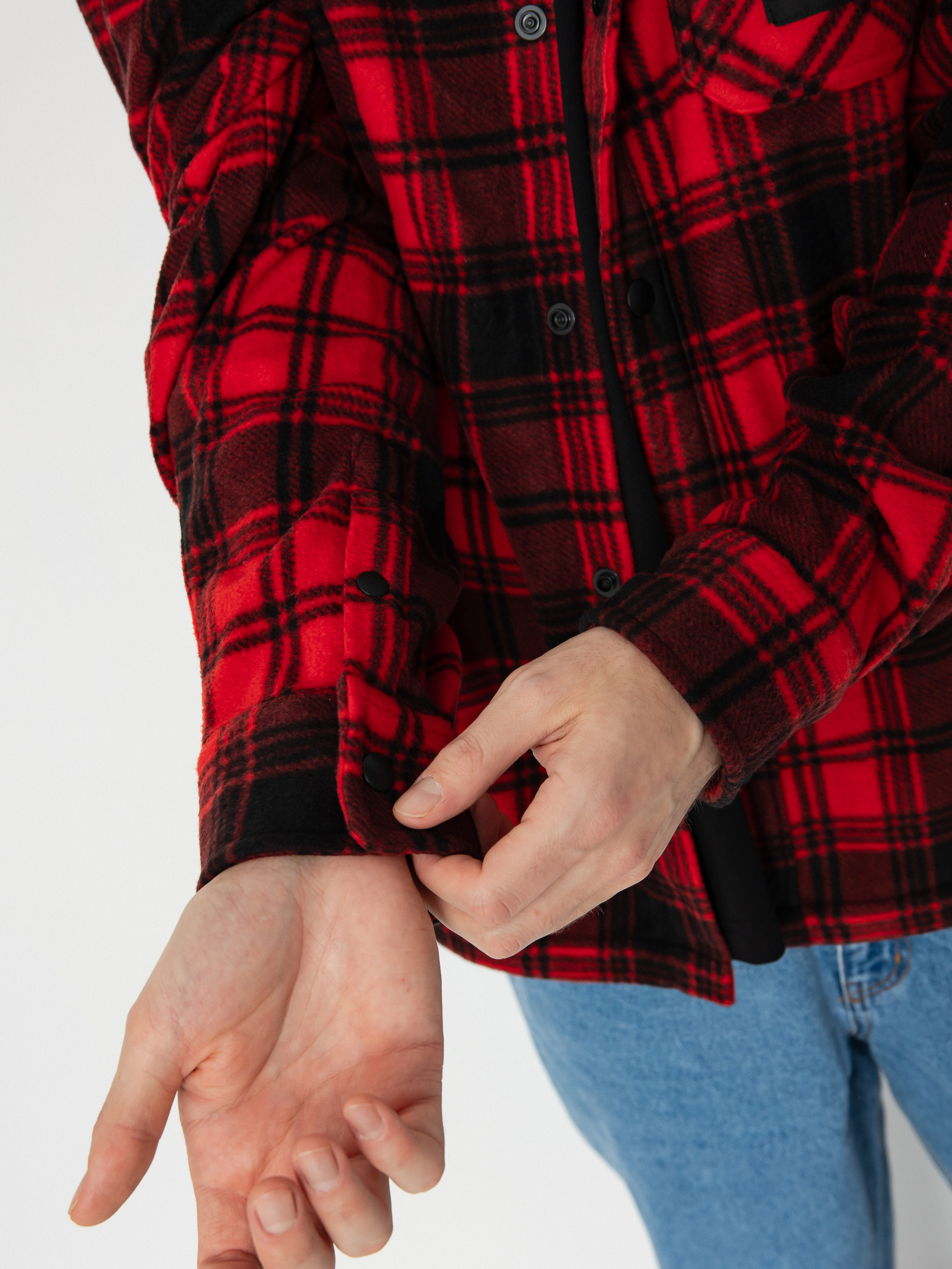 Férfi Etnies Sc Flame HD Thermo pulóver (red)