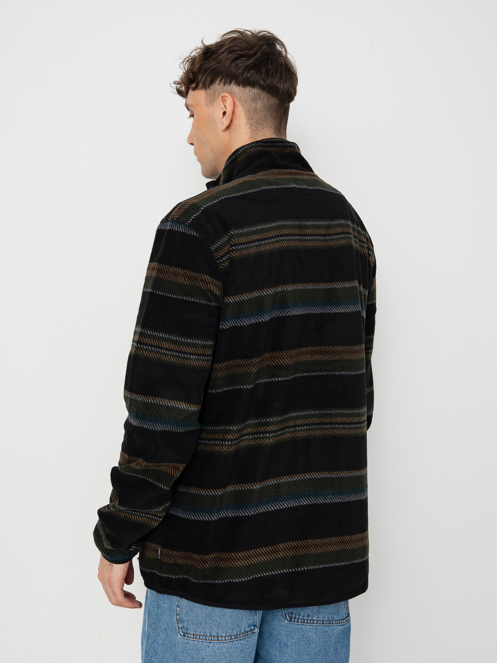 Férfi Etnies Woodsman Anorak Thermo pulóver (black/olive)