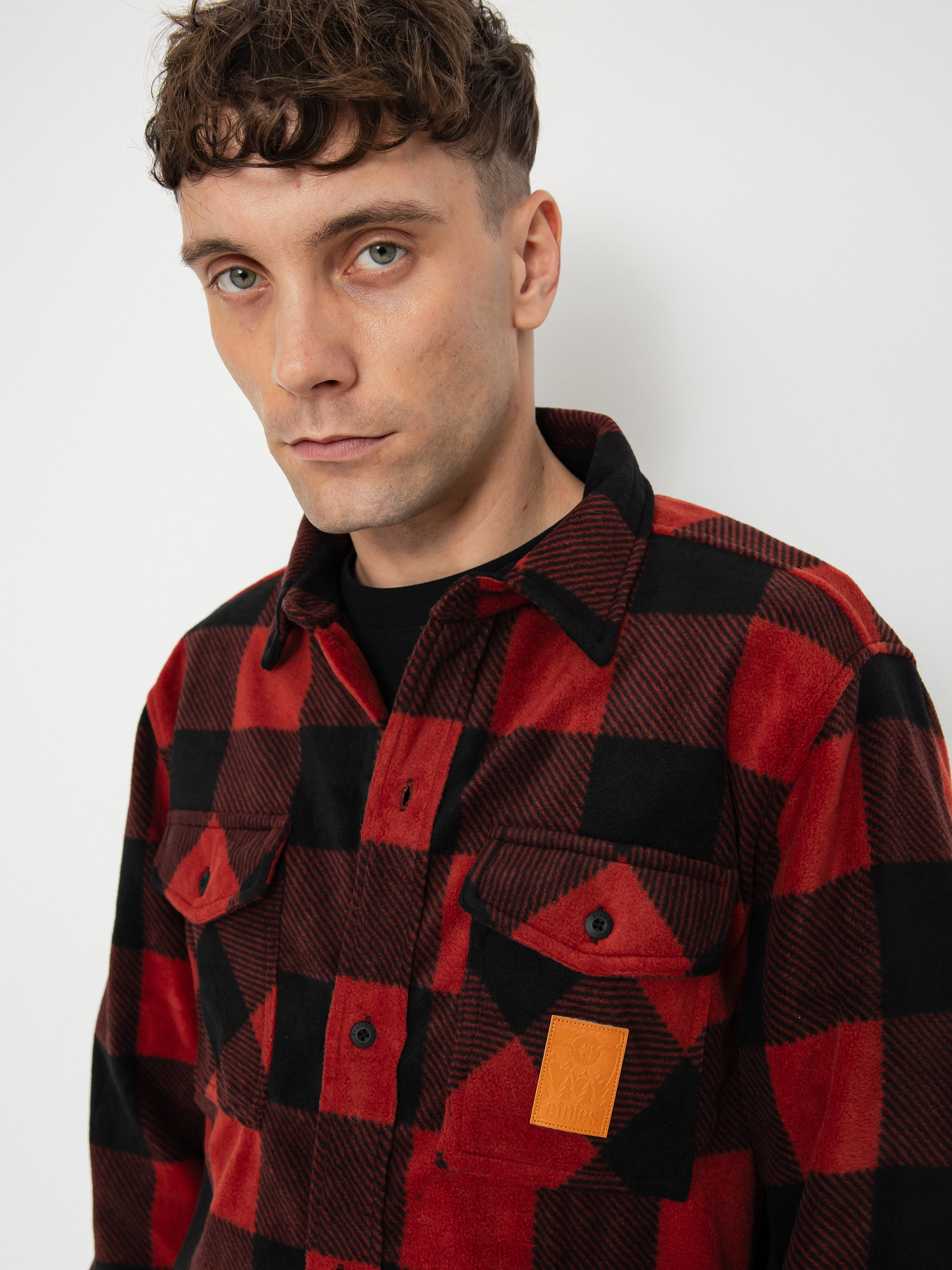 Férfi Etnies Woodsman HD Thermo pulóver (brick)