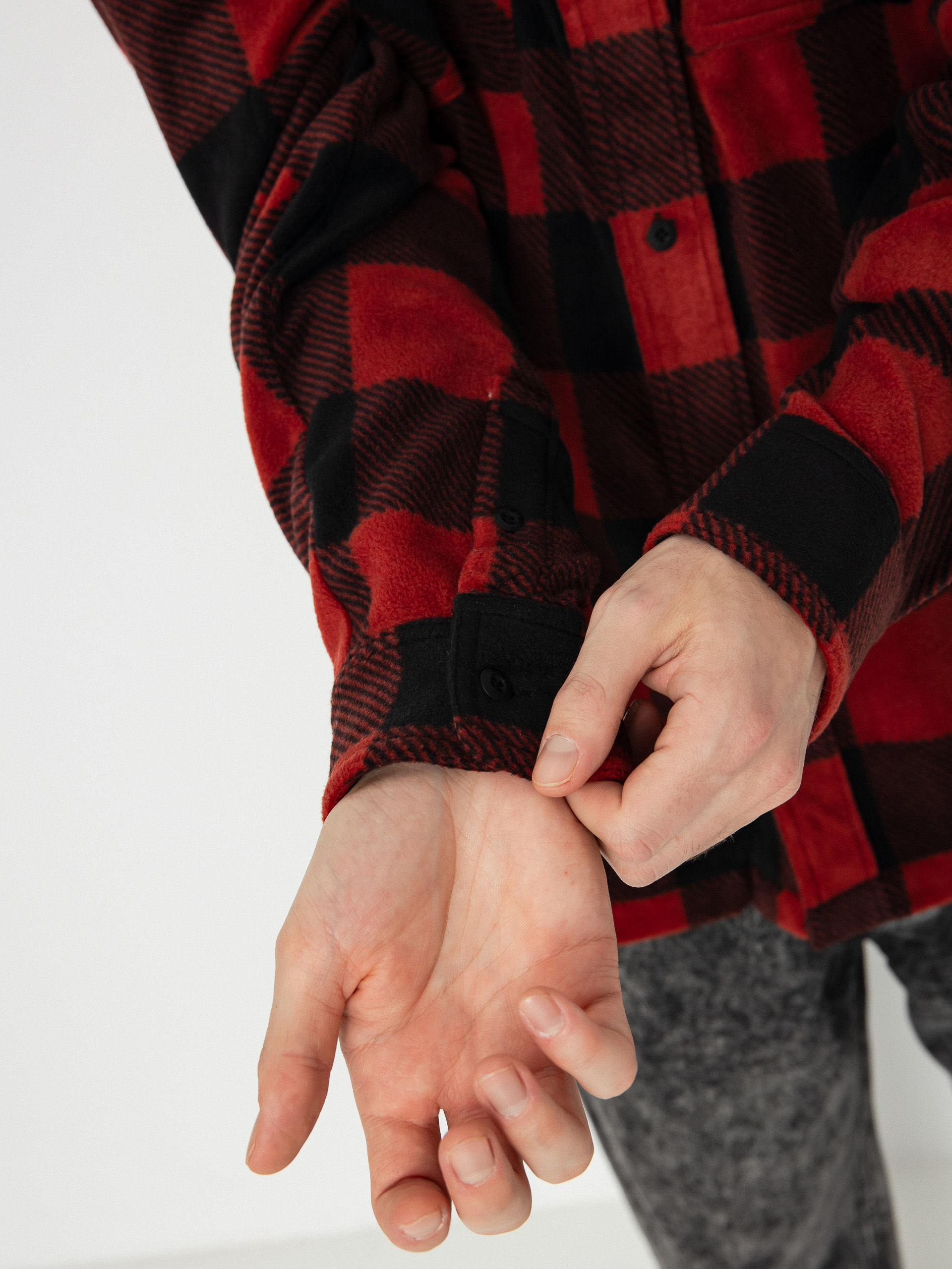 Férfi Etnies Woodsman HD Thermo pulóver (brick)