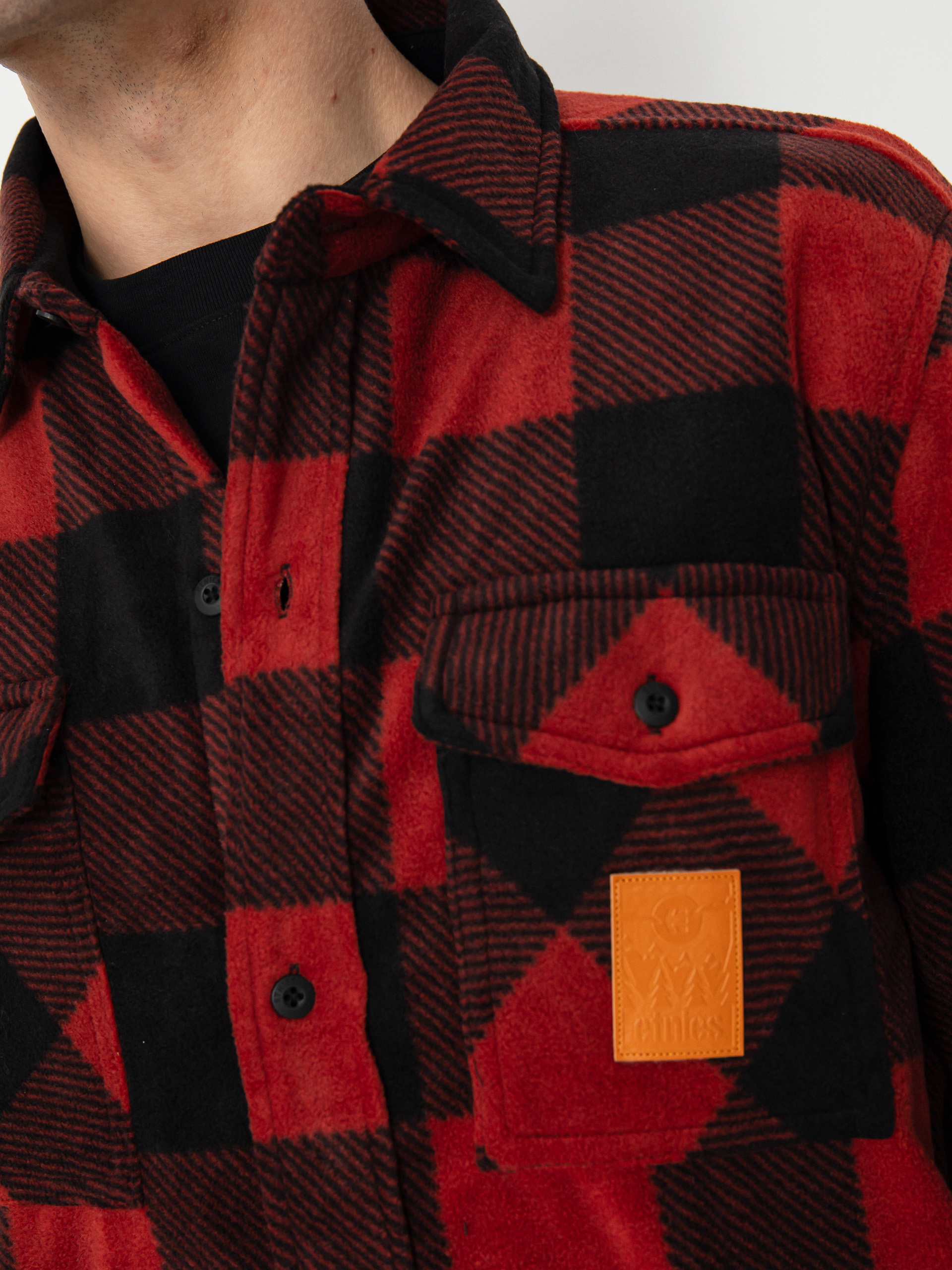 Férfi Etnies Woodsman HD Thermo pulóver (brick)