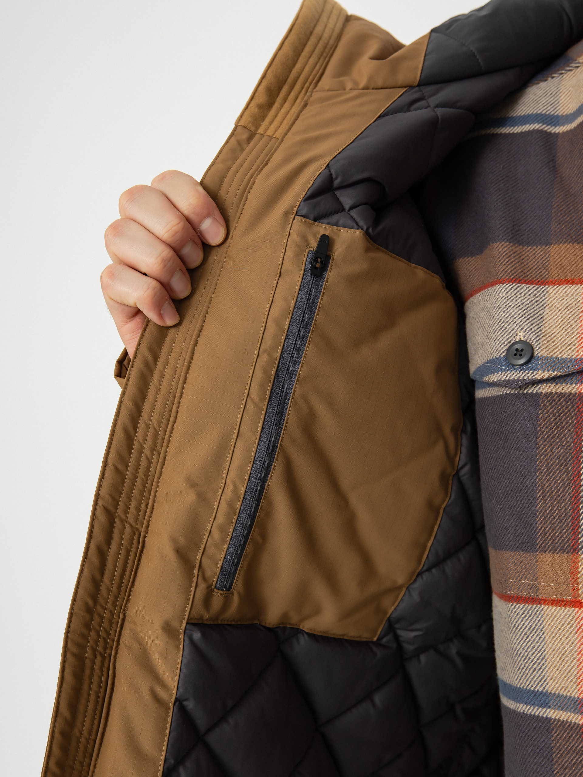 Patagonia Windshadow Parka Dzseki (coriander brown)