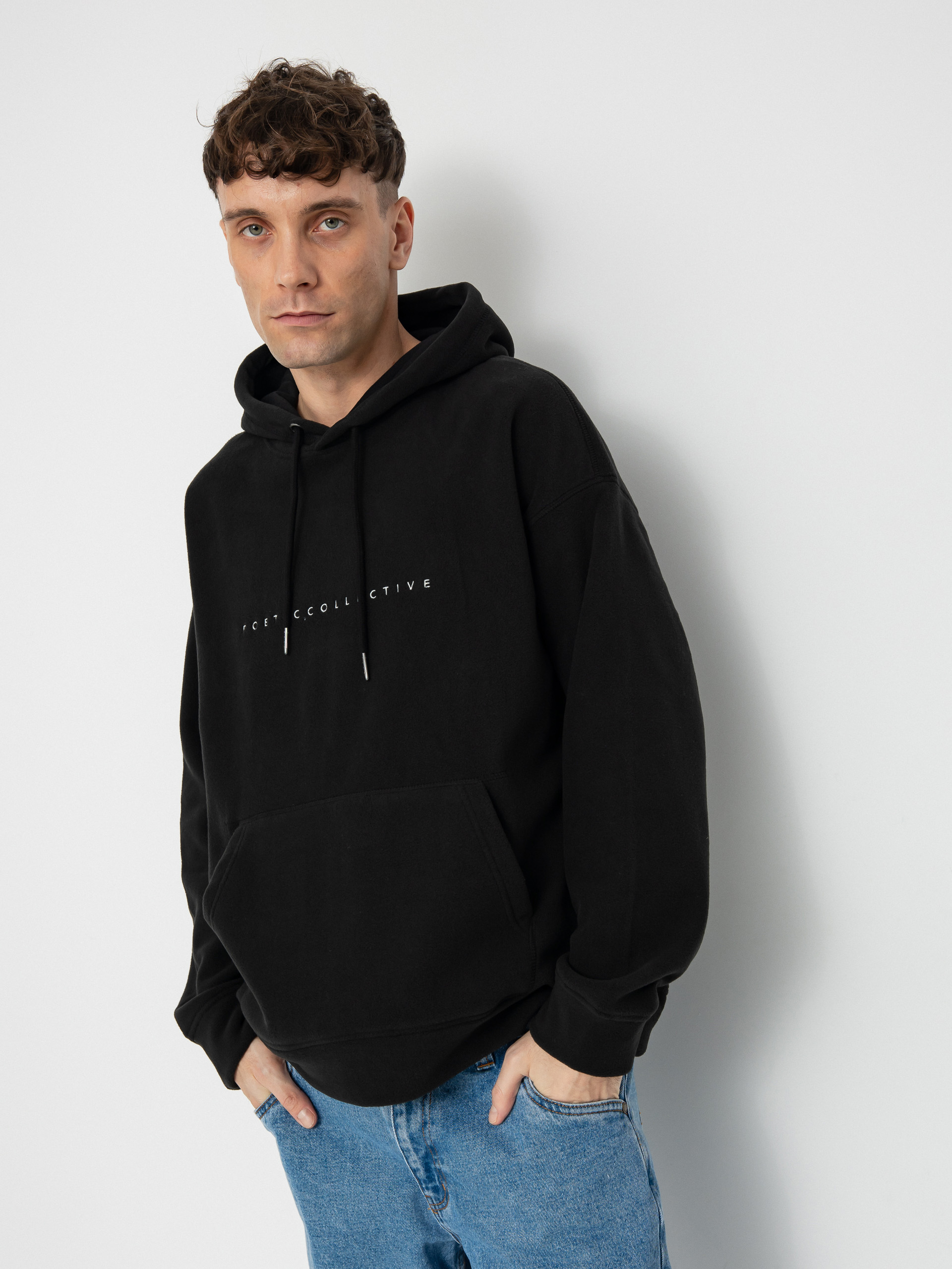 Poetic Collective Fleece HD Kapucnis pulóver (black)