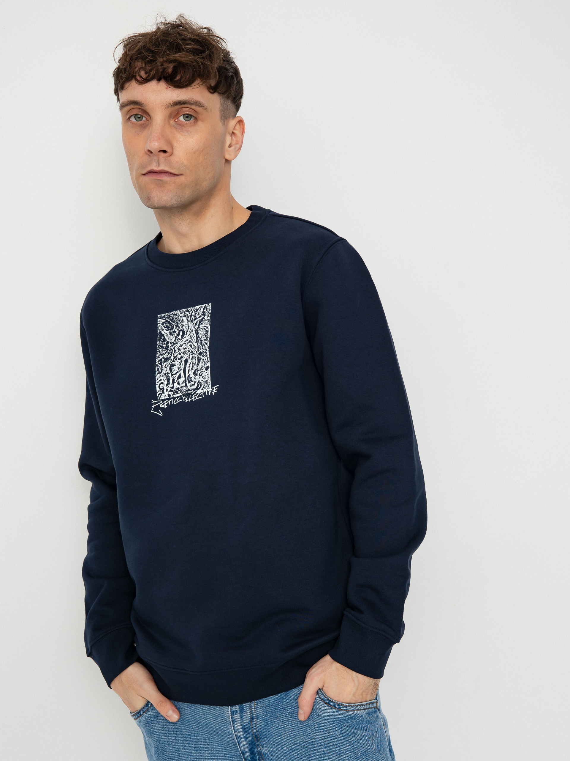 Pulu00f3ver Poetic Collective Angel Crewneck (navy)