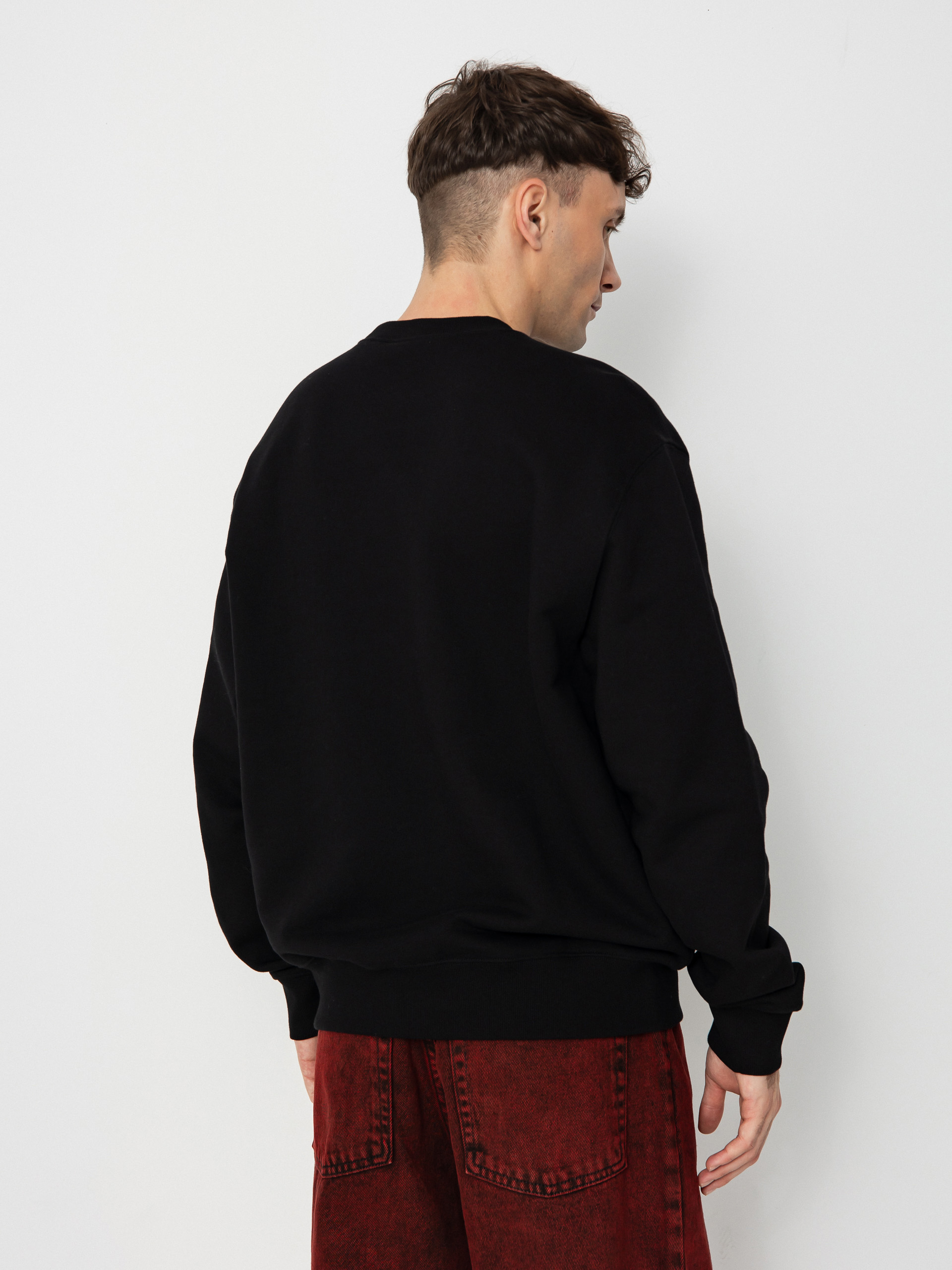 Carhartt WIP Rivet Script Pulóver (black)