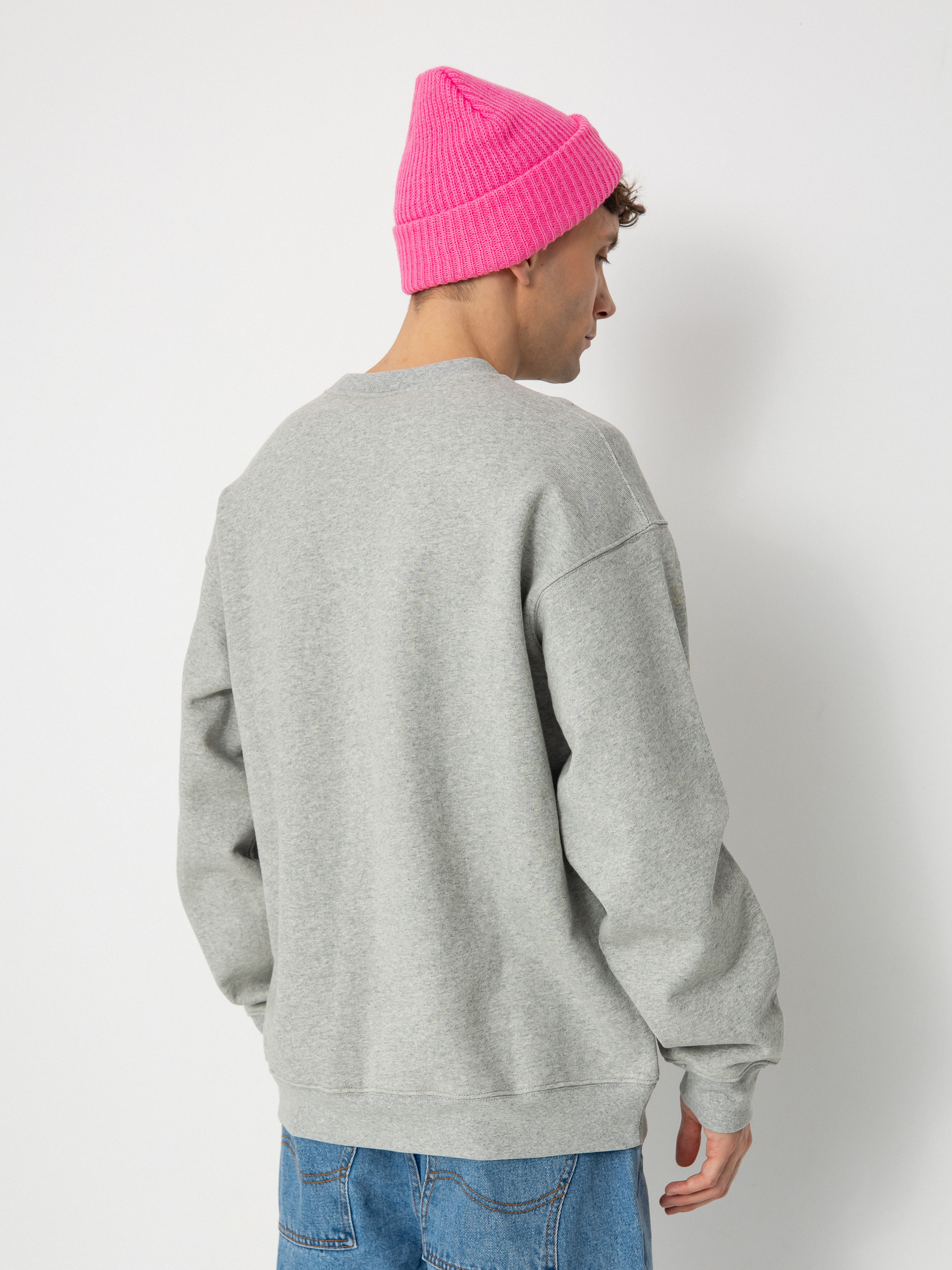 Dime Classic Small Logo Pulóver (heather gray)