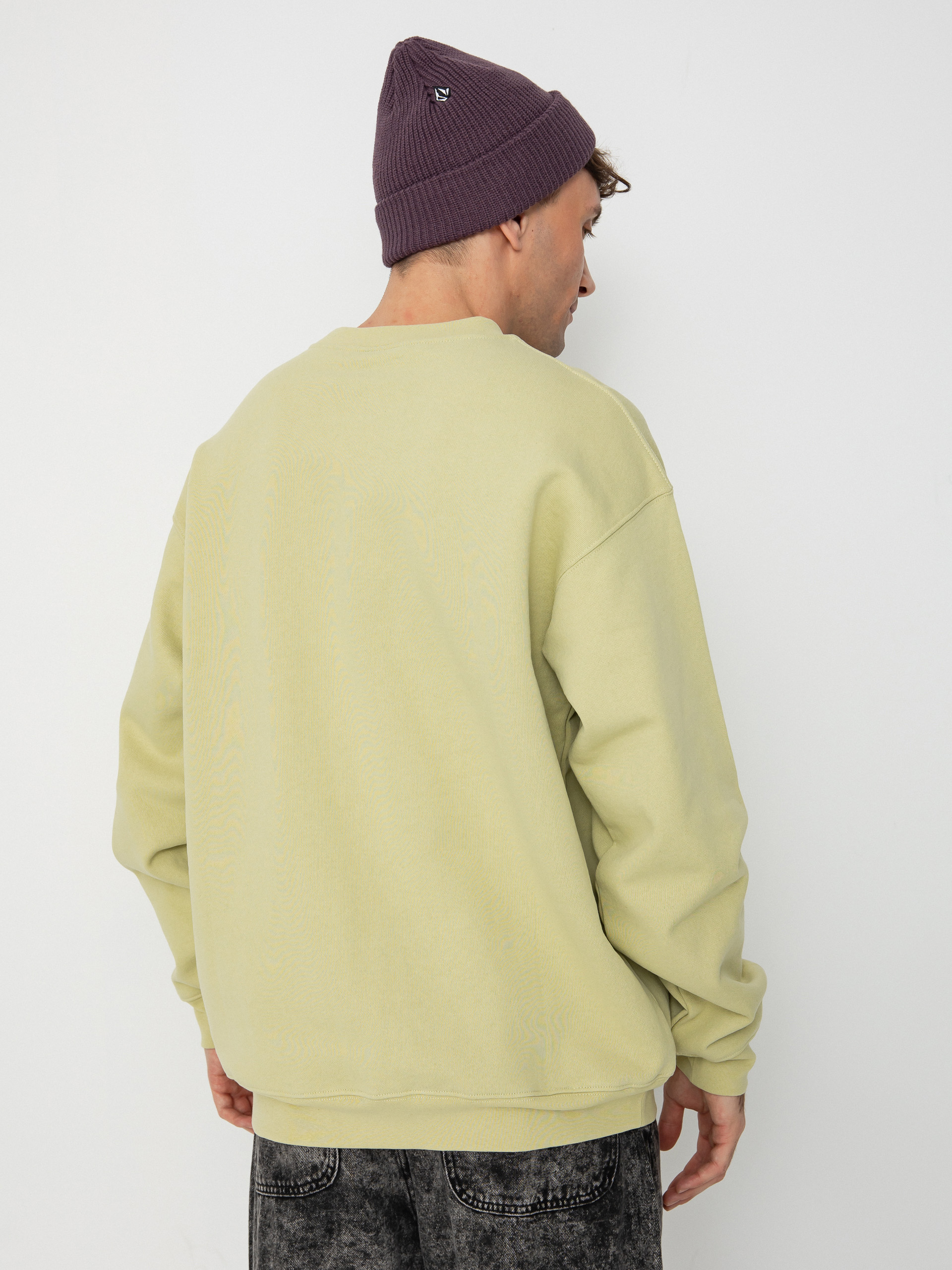 Dime Classic Small Logo Pulóver (light moss)