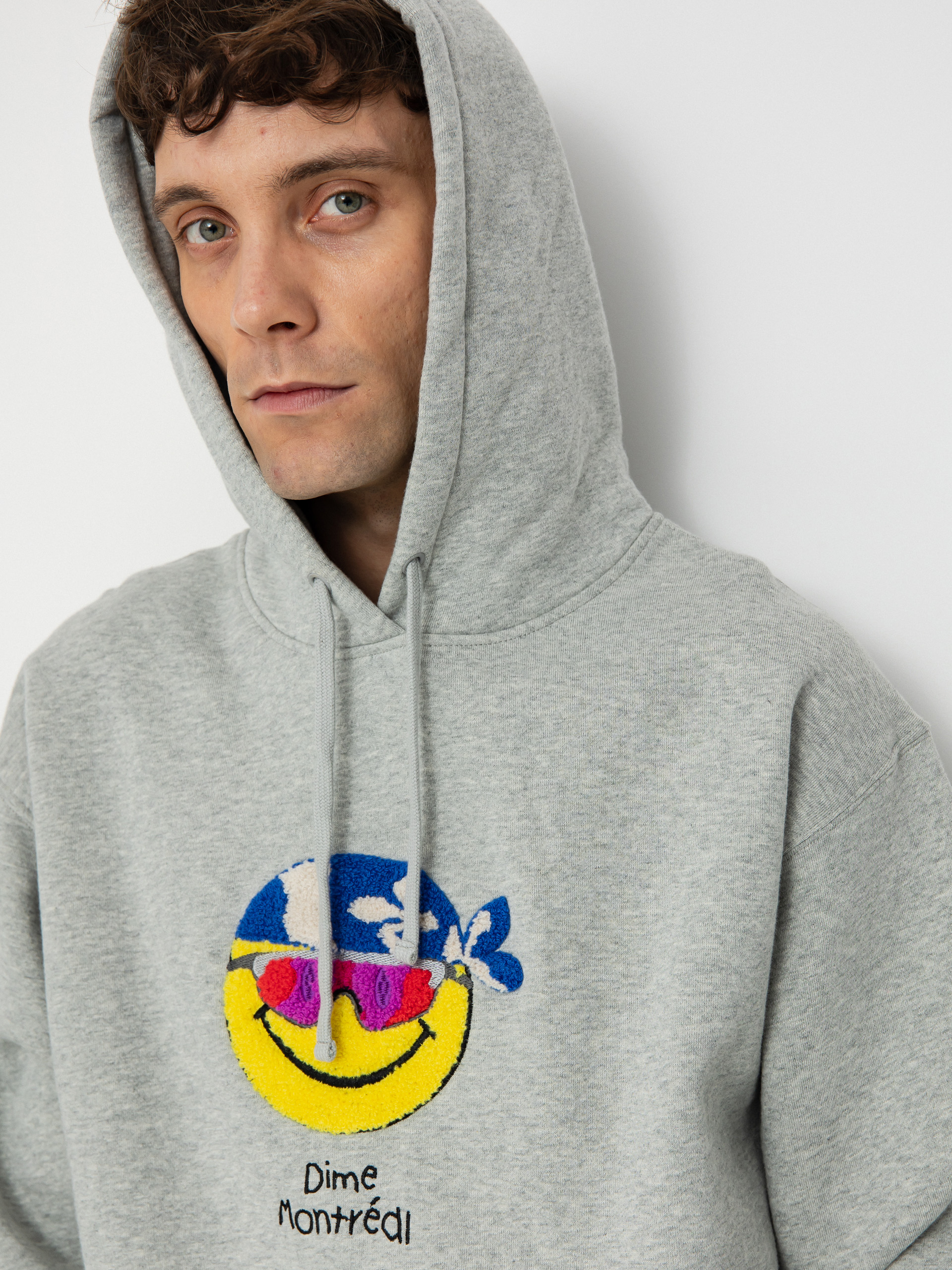 Dime Rawdon HD Kapucnis pulóver (heather gray)