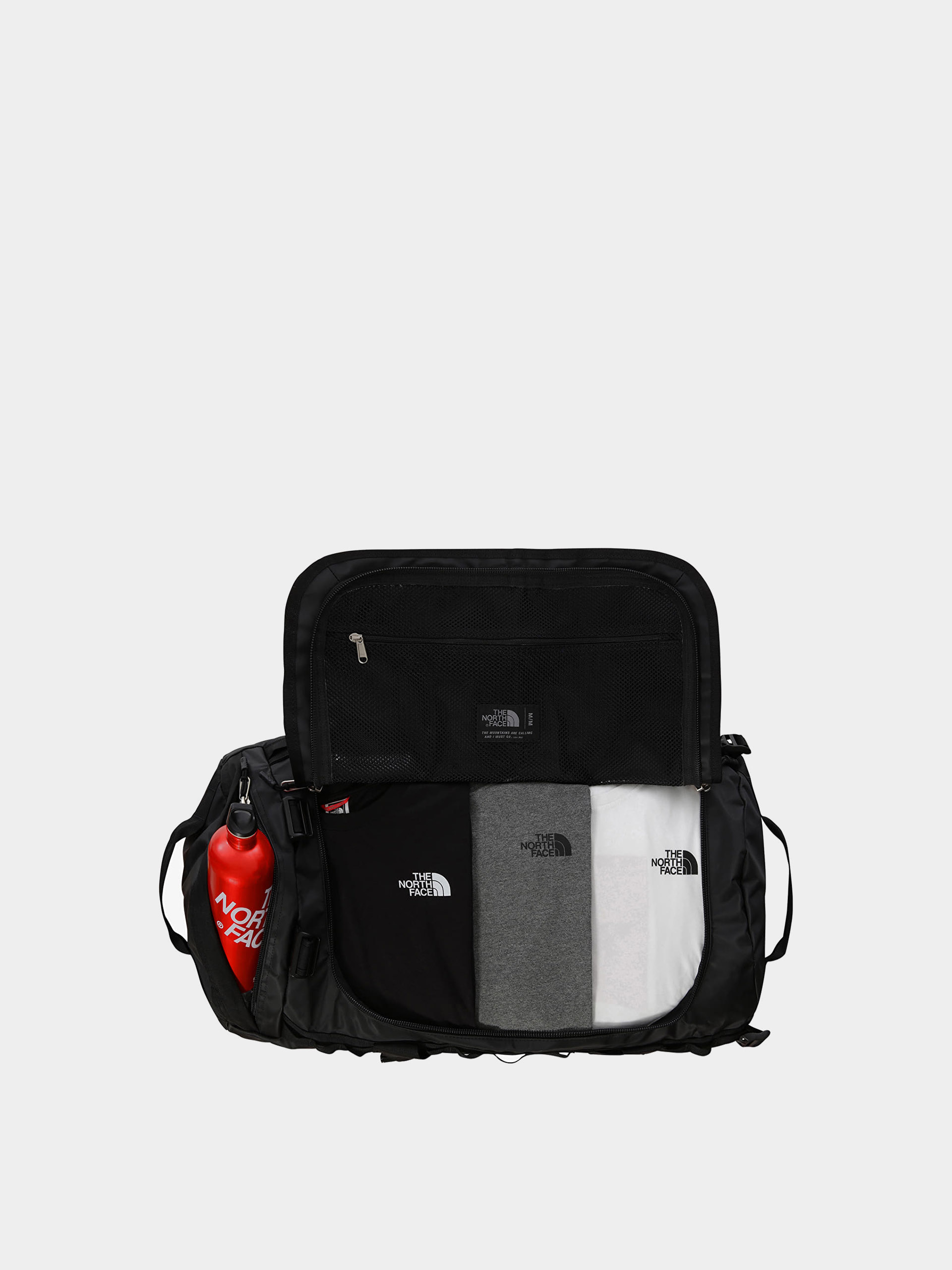 Táska The North Face Base Camp Duffel M (tnf black tnf white npf)