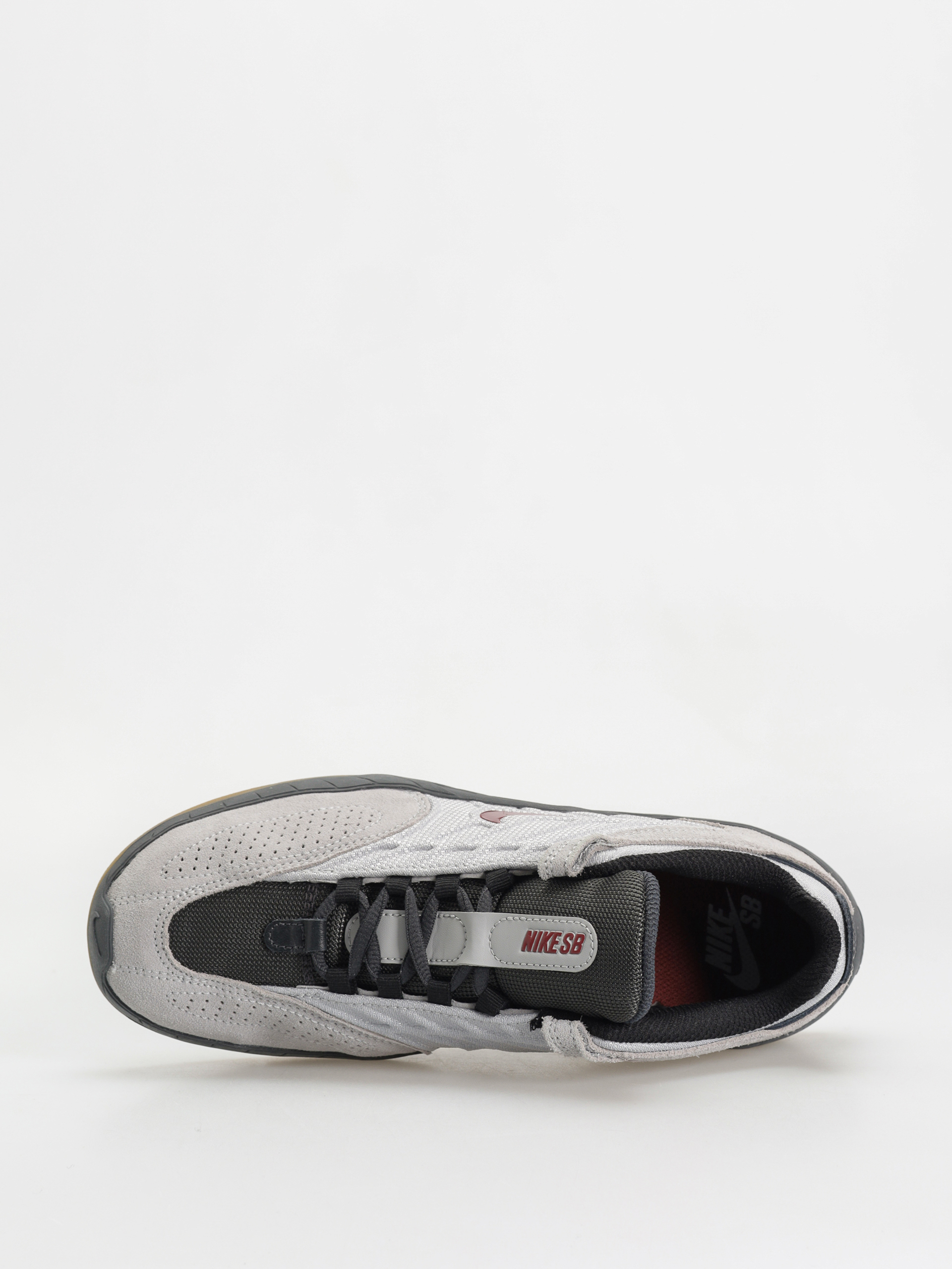 Nike SB Vertebrae Cipők (lt smoke grey/dark team red)